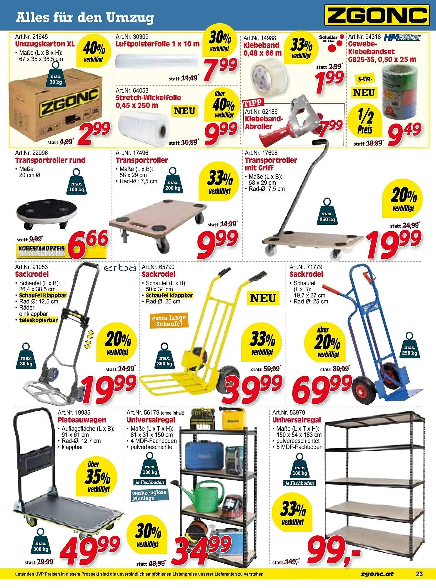 Zgonc Flugblatt von 1. November bis 29. November 2025 - Flugblätt seite 23