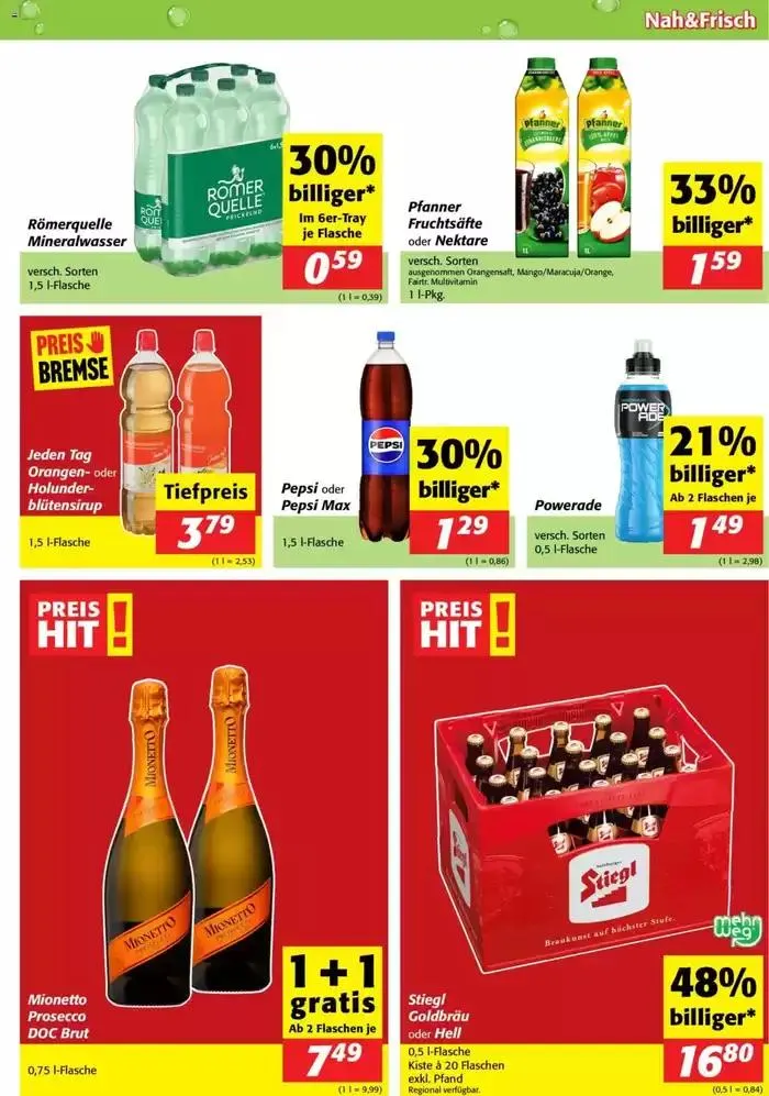 Aktuelle Sonderaktionen von 15. Jänner bis 21. Jänner 2025 - Flugblätt seite 7