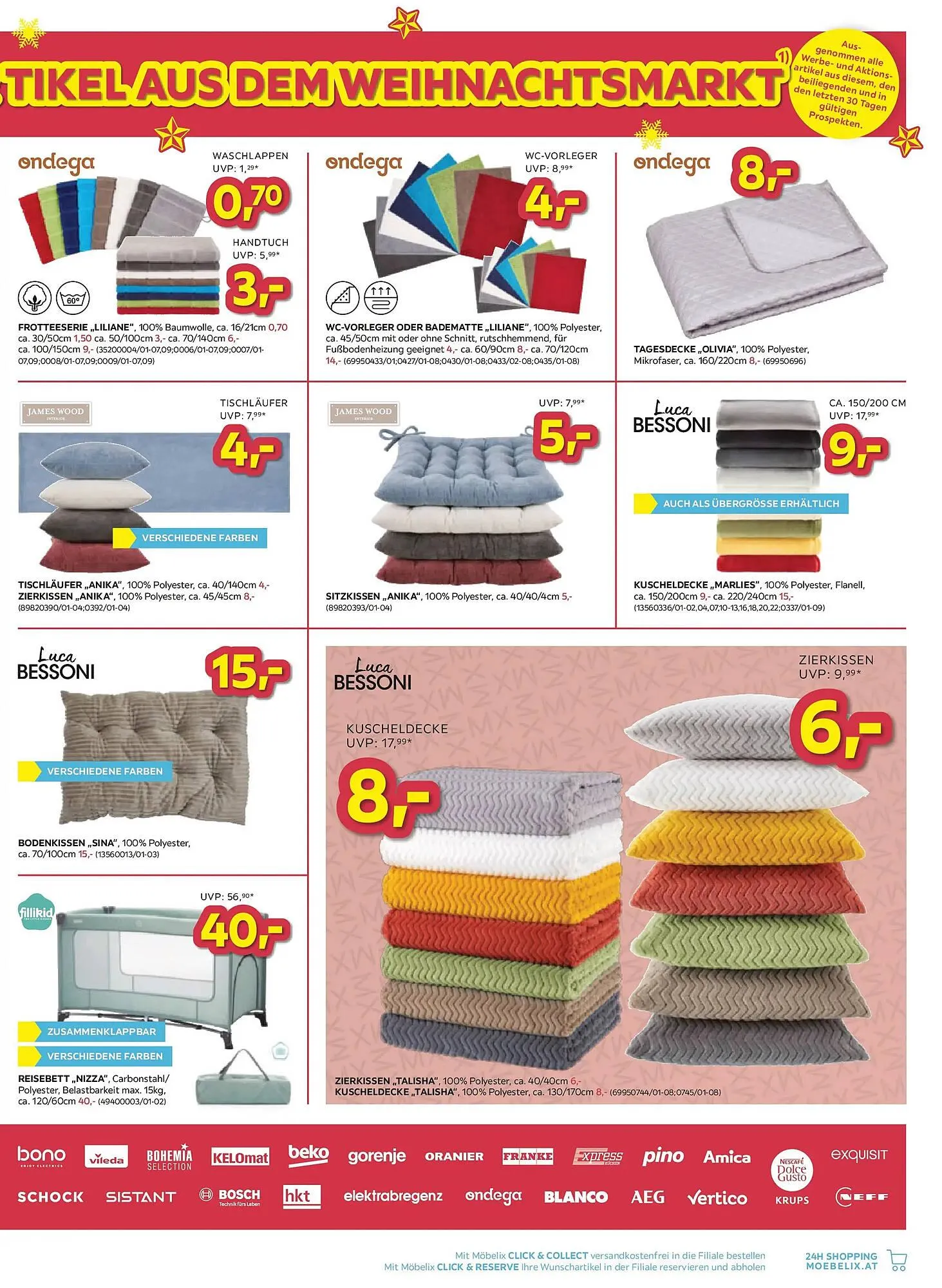 Möbelix Prospekt von 22. Dezember bis 5. Jänner 2026 - Flugblätt seite  21