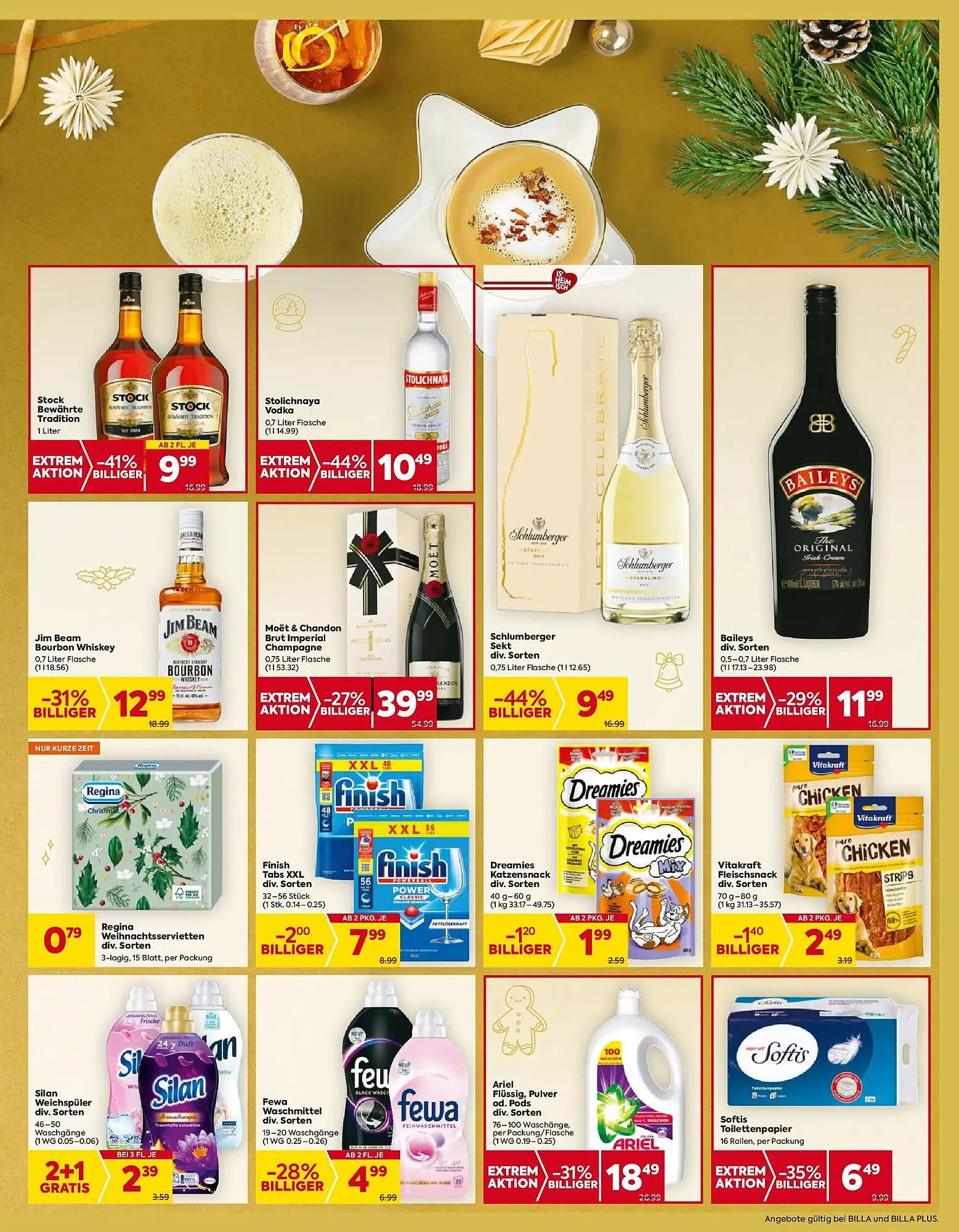 Billa Flugblatt von 11. Dezember bis 17. Dezember 2025 - Flugblätt seite  13