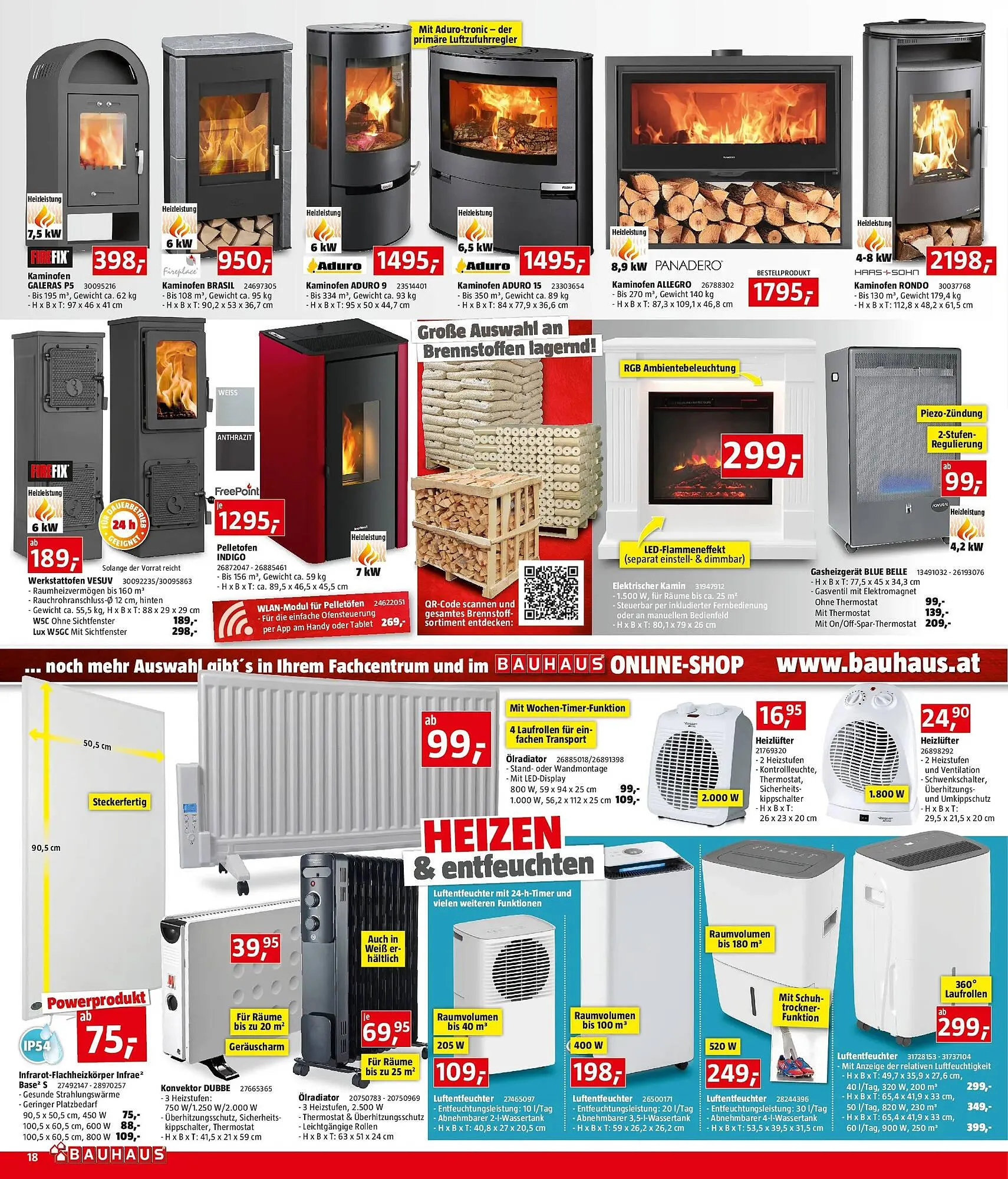 Bauhaus Flugblatt von 3. Dezember bis 31. Dezember 2025 - Flugblätt seite  18