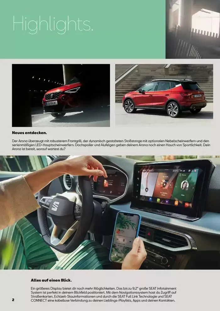 Seat Arona von 31. Jänner bis 22. Jänner 2026 - Flugblätt seite 2