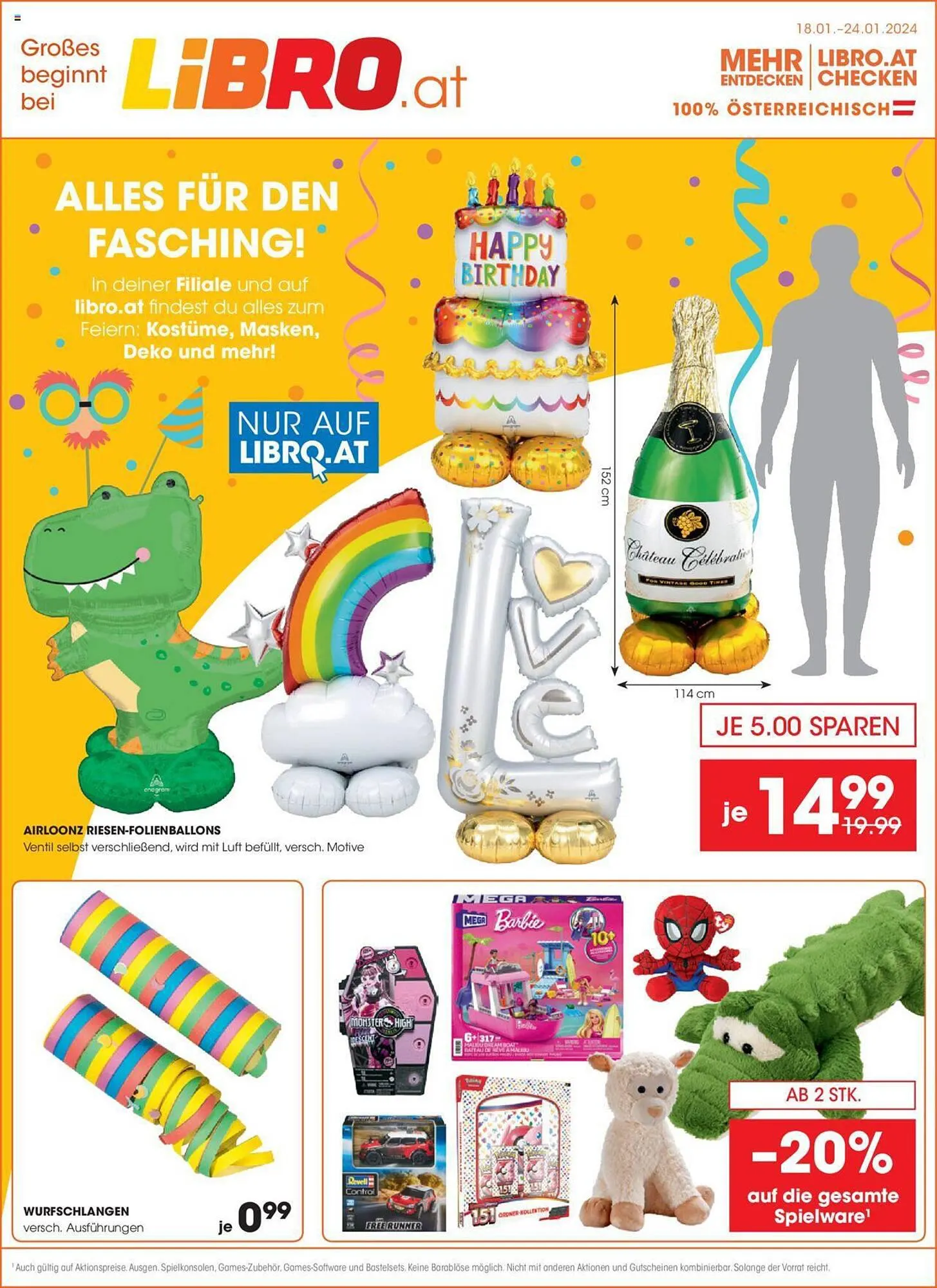 Libro Flugblatt von 18. Jänner bis 24. Jänner 2024 - Flugblätt seite