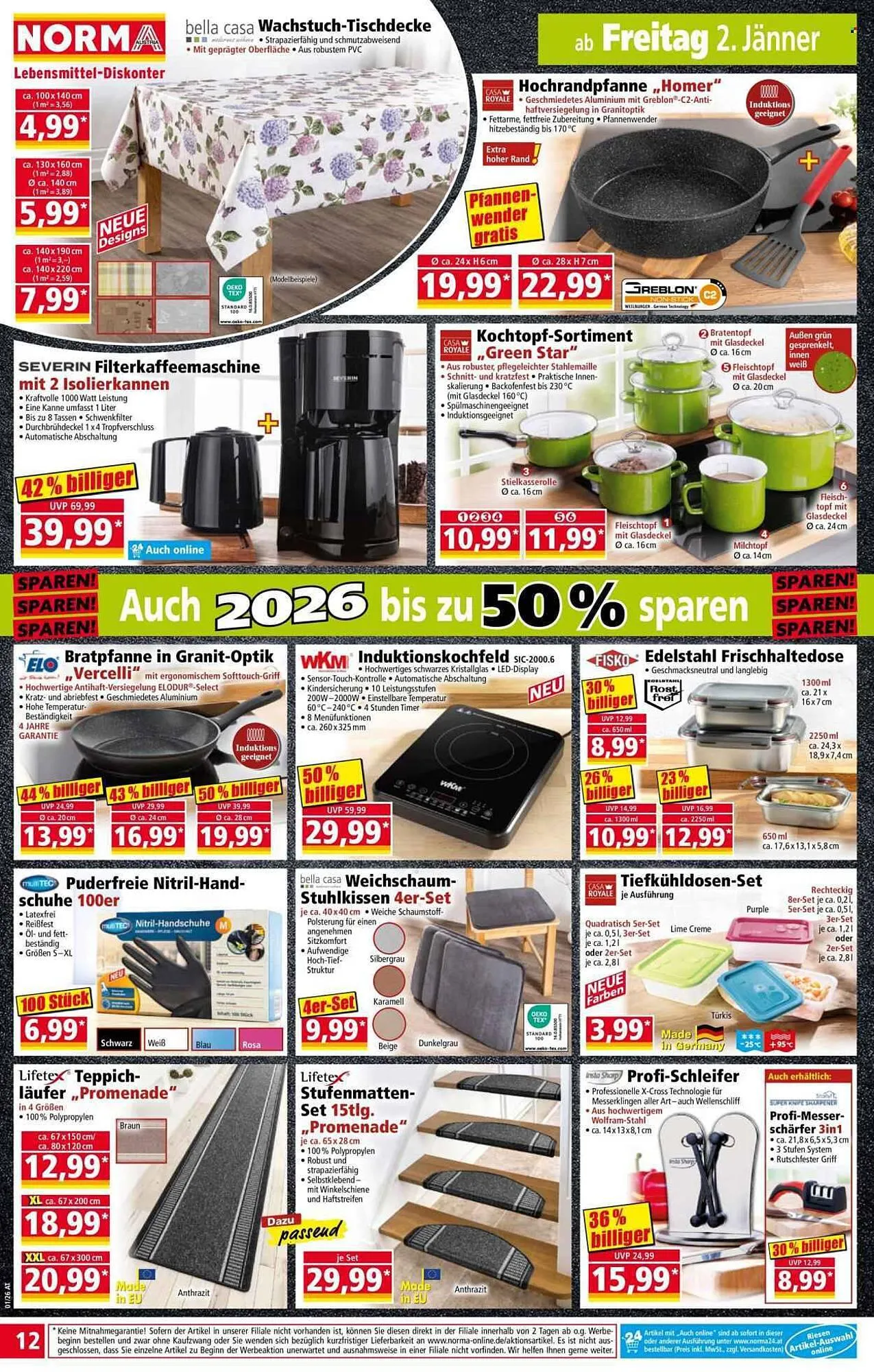Norma Prospekt von 21. Dezember bis 29. Dezember 2025 - Flugblätt seite  12
