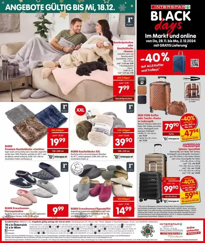 Aktuelle Deals und Angebote von 29. November bis 13. Dezember 2024 - Flugblätt seite 24