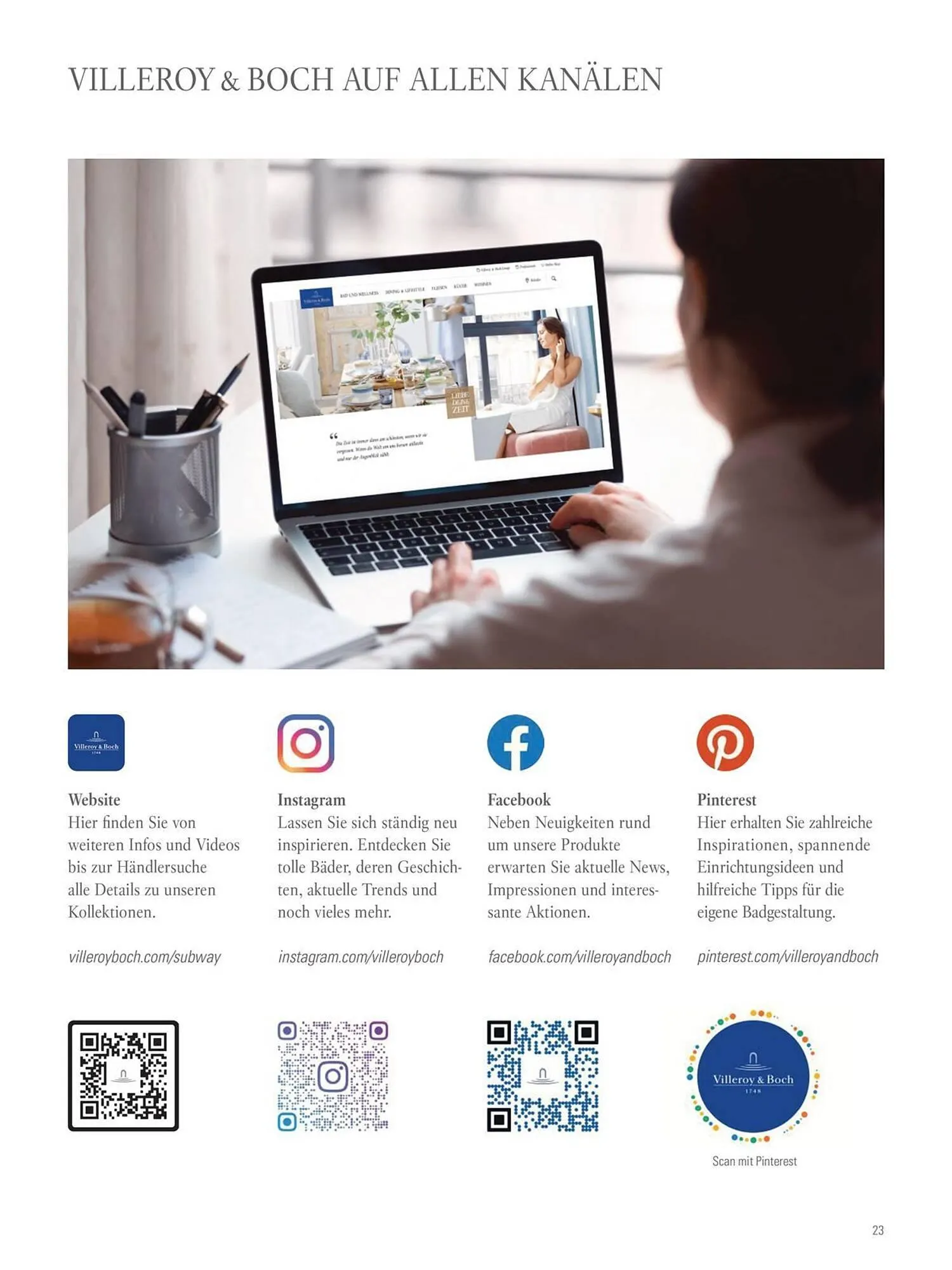 Villeroy & Boch Flugblatt von 6. Juni bis 31. Dezember 2025 - Flugblätt seite  23