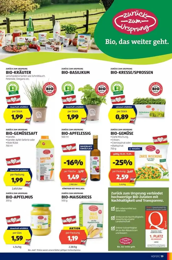 Blättern Sie online im HOFER Flugblatt von 8. Jänner bis 15. Jänner 2025 - Flugblätt seite  21