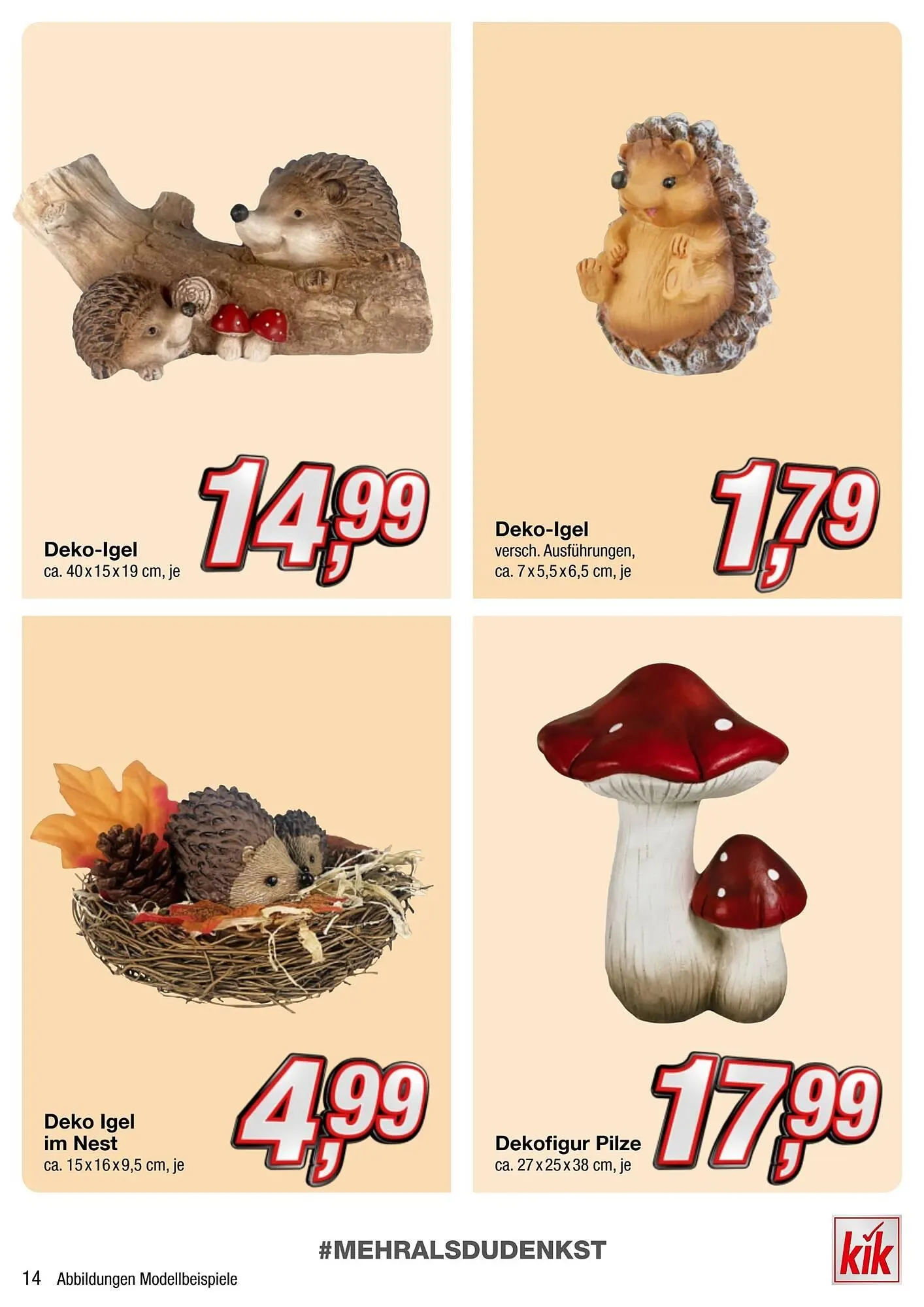 KiK Flugblatt von 16. September bis 1. Oktober 2024 - Flugblätt seite  14