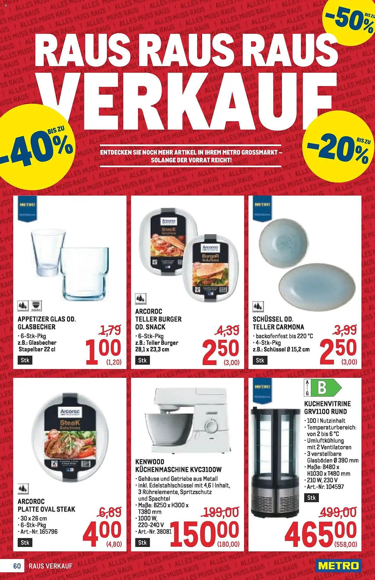 Metro Flugblatt von 22. Jänner bis 4. Februar 2026 - Flugblätt seite  60