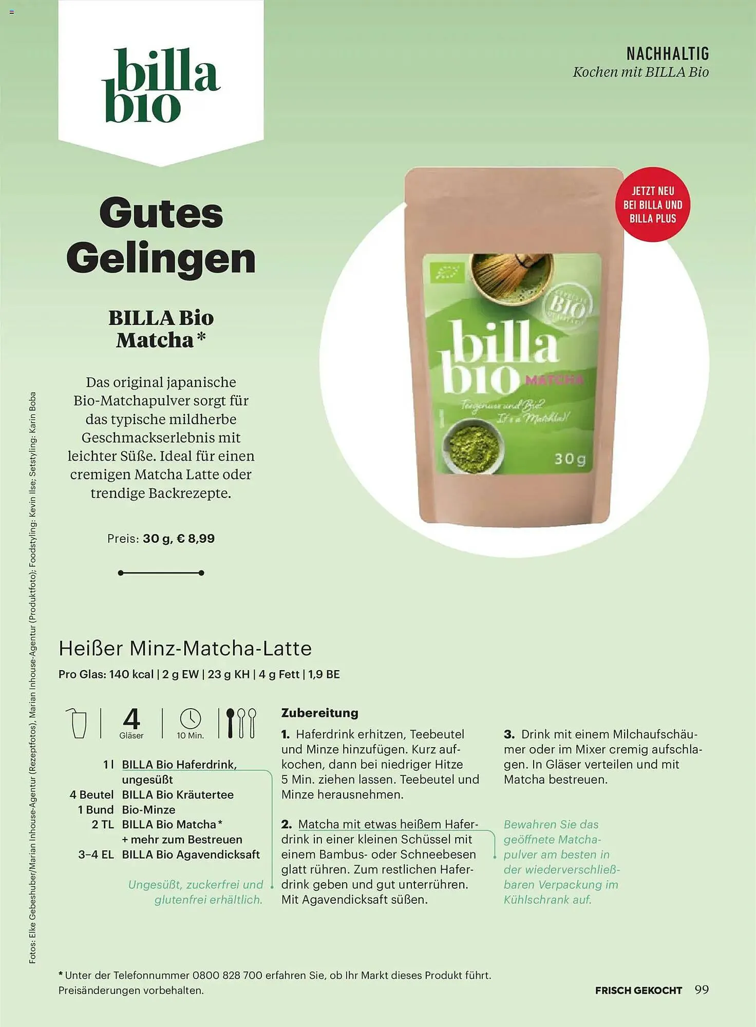 Billa Flugblatt von 1. Dezember bis 31. Dezember 2025 - Flugblätt seite  99