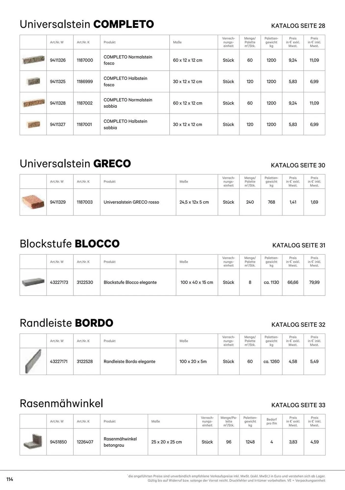 Lagerhaus Flugblatt von 1. Jänner bis 31. Dezember 2026 - Flugblätt seite  114