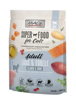 MAC's SUPER FOOD mit Lachs, Forelle für Katzen 300 g