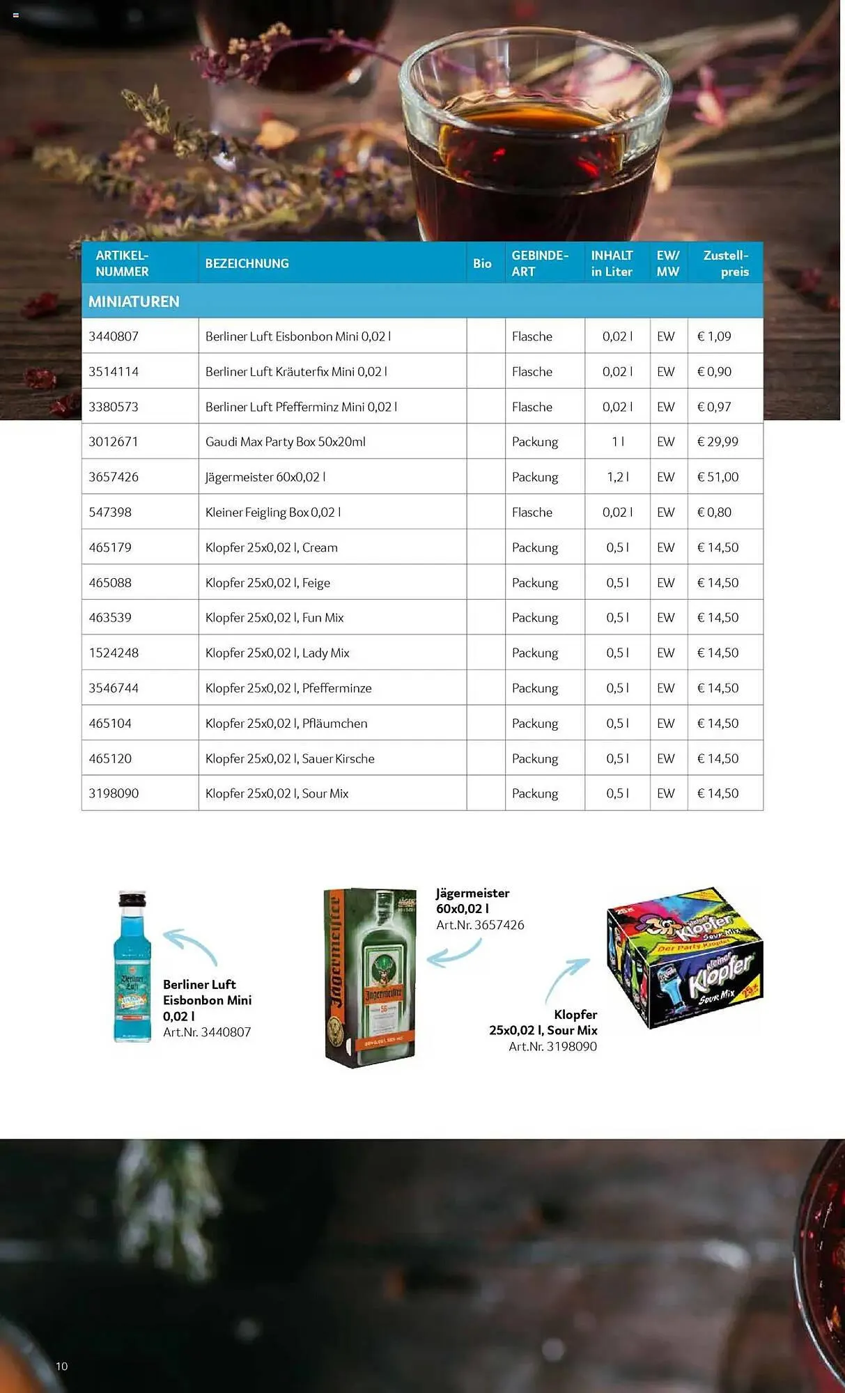 Transgourmet Flugblatt von 6. Oktober bis 31. Dezember 2025 - Flugblätt seite 10