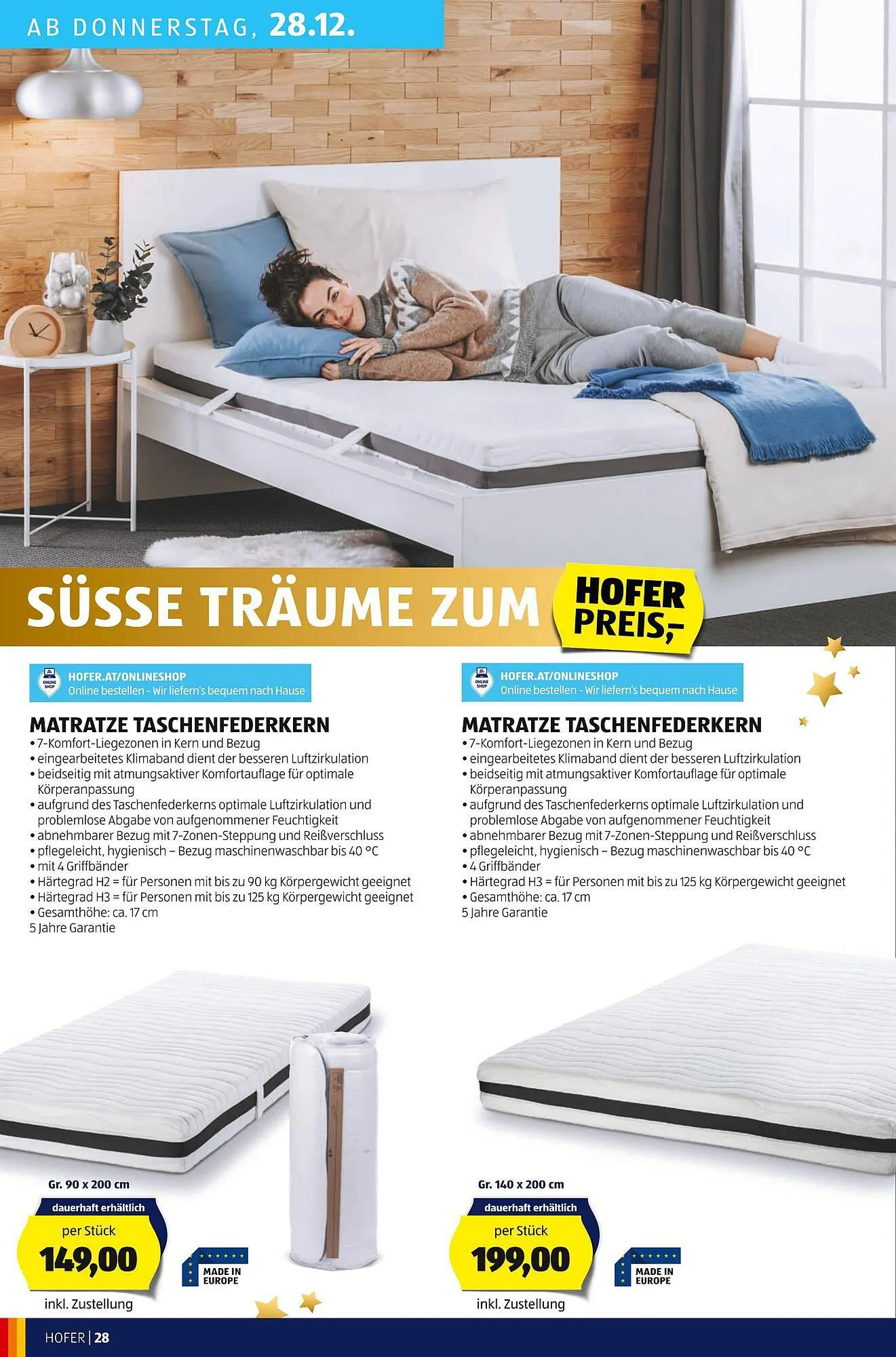 Hofer Flugblatt von 22. Dezember bis 28. Dezember 2024 - Flugblätt seite 30