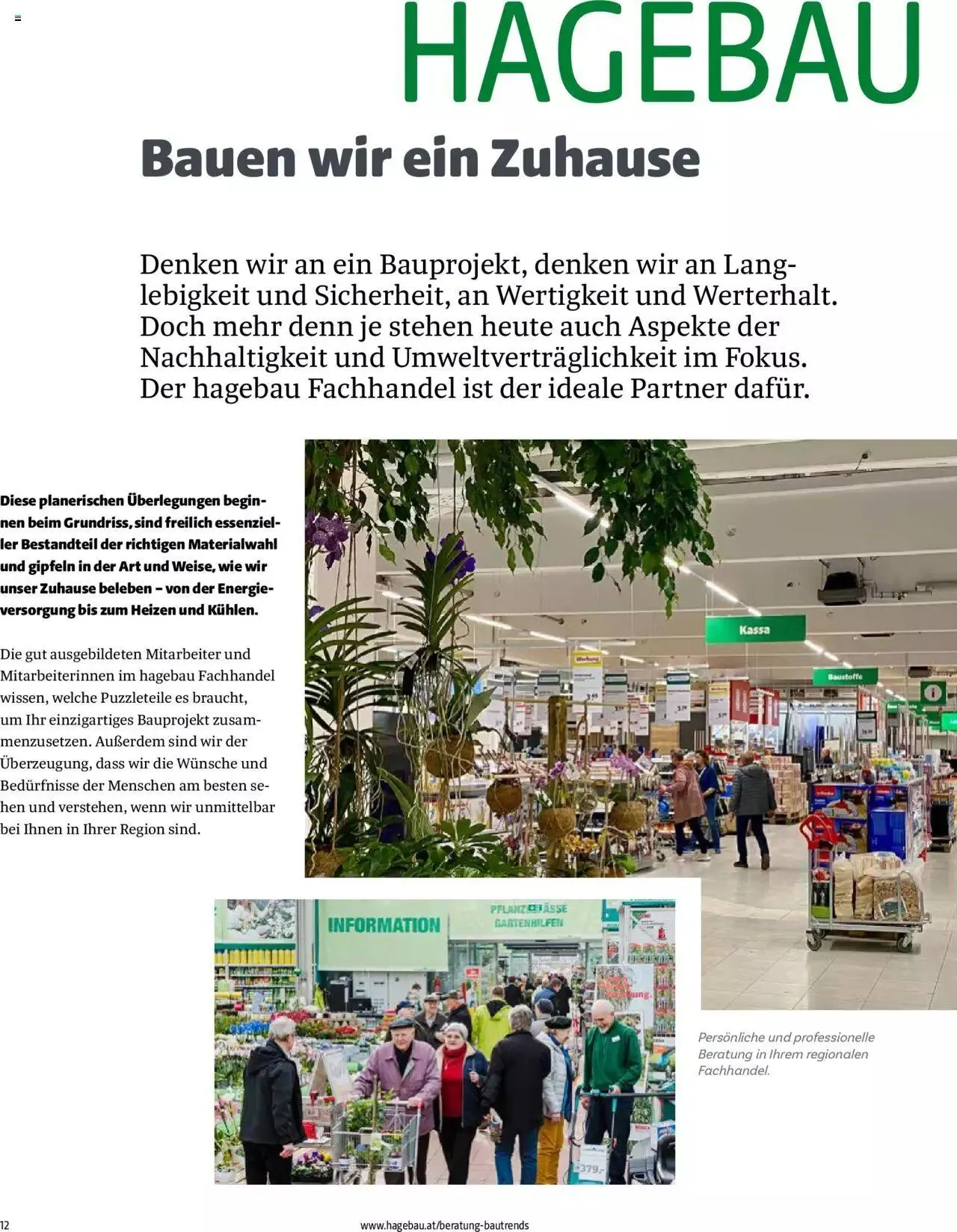 Hagebau Bautrends von 4. April bis 31. Dezember 2023 - Flugblätt seite 12