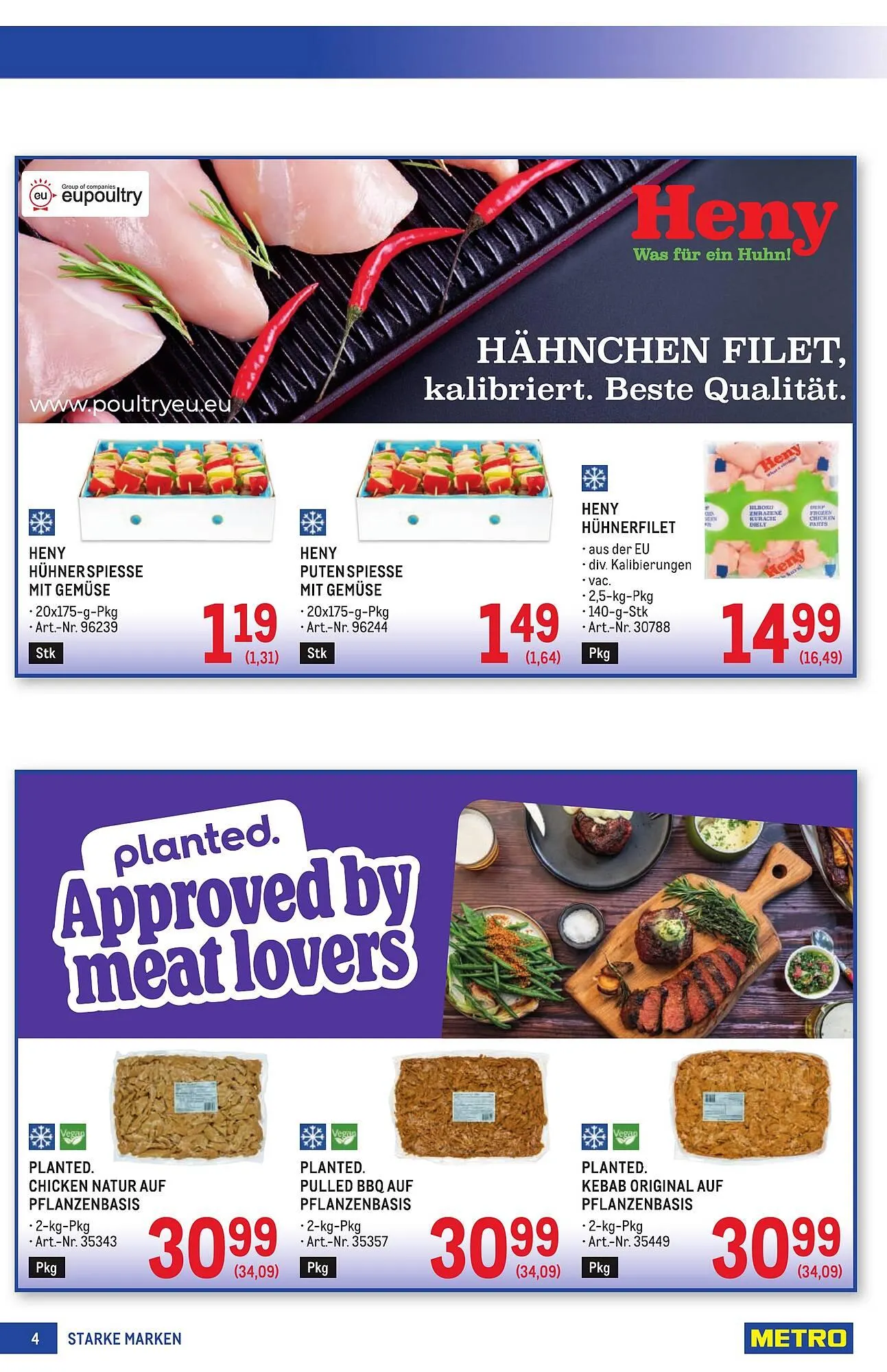 Metro Flugblatt von 22. Jänner bis 4. Februar 2026 - Flugblätt seite  4