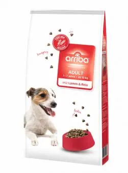 arriba Adult 12kg mit Lamm und Reis