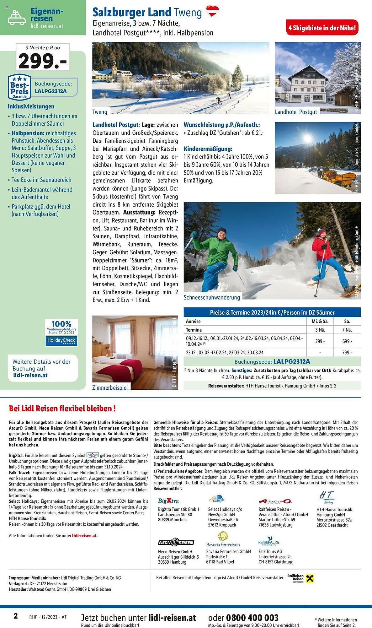 Lidl Flugblatt von 29. November bis 30. Dezember 2023 - Flugblätt seite 2