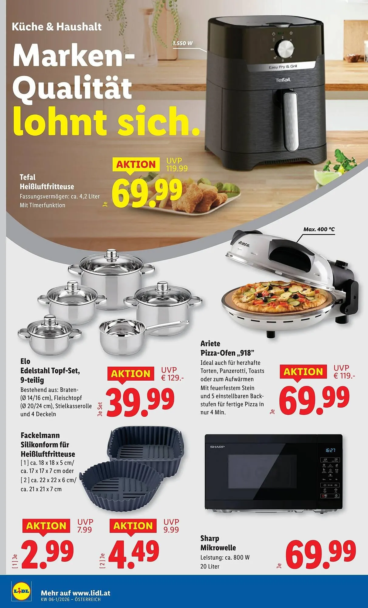 Lidl Flugblatt von 29. Jänner bis 5. Februar 2026 - Flugblätt seite 32