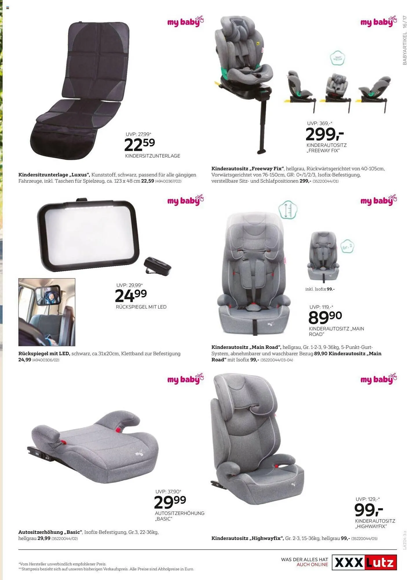 XXXLutz Flugblatt von 18. April bis 31. Dezember 2023 - Flugblätt seite  17