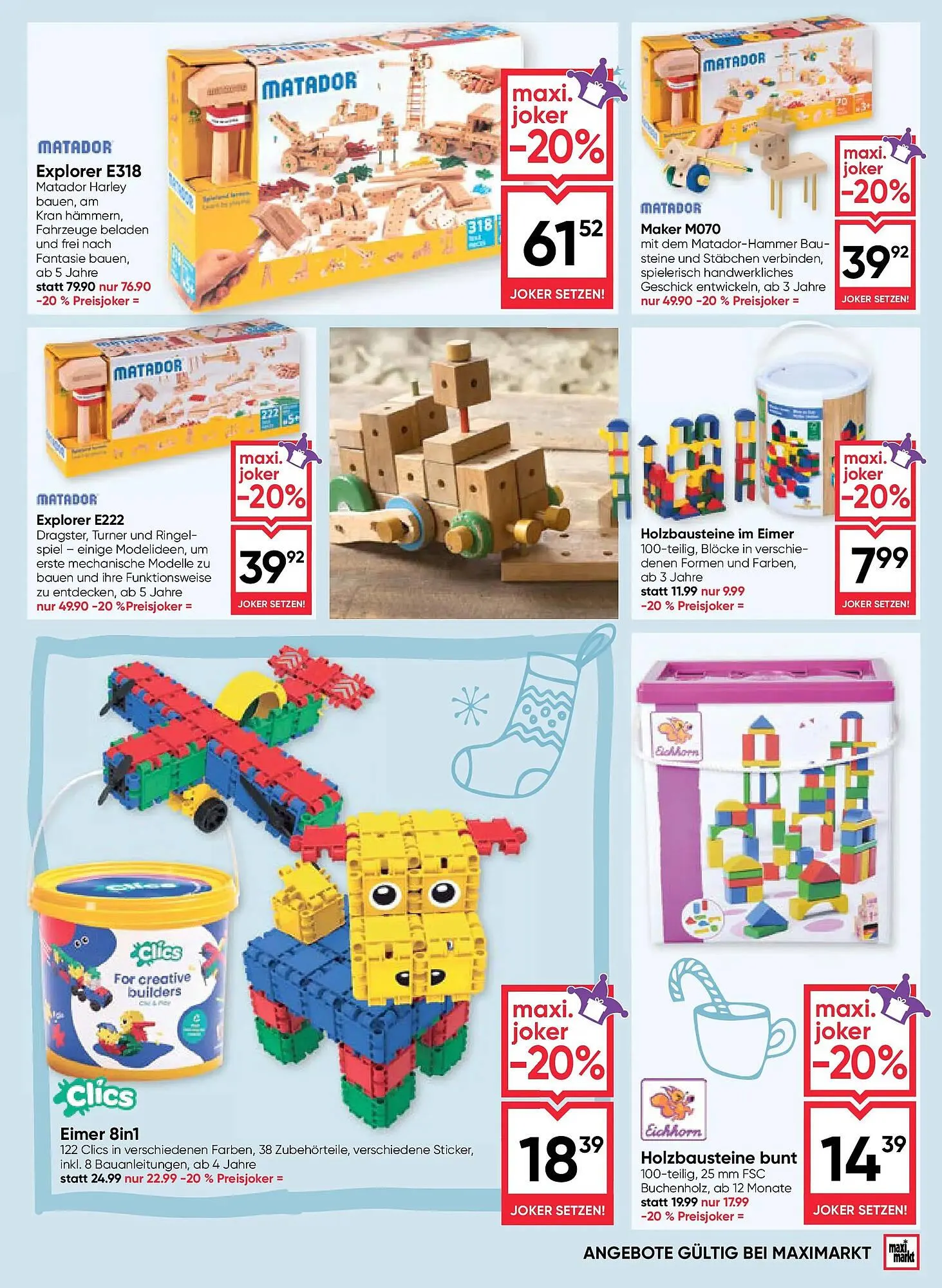 Maximarkt Flugblatt von 30. Oktober bis 24. Dezember 2025 - Flugblätt seite 23