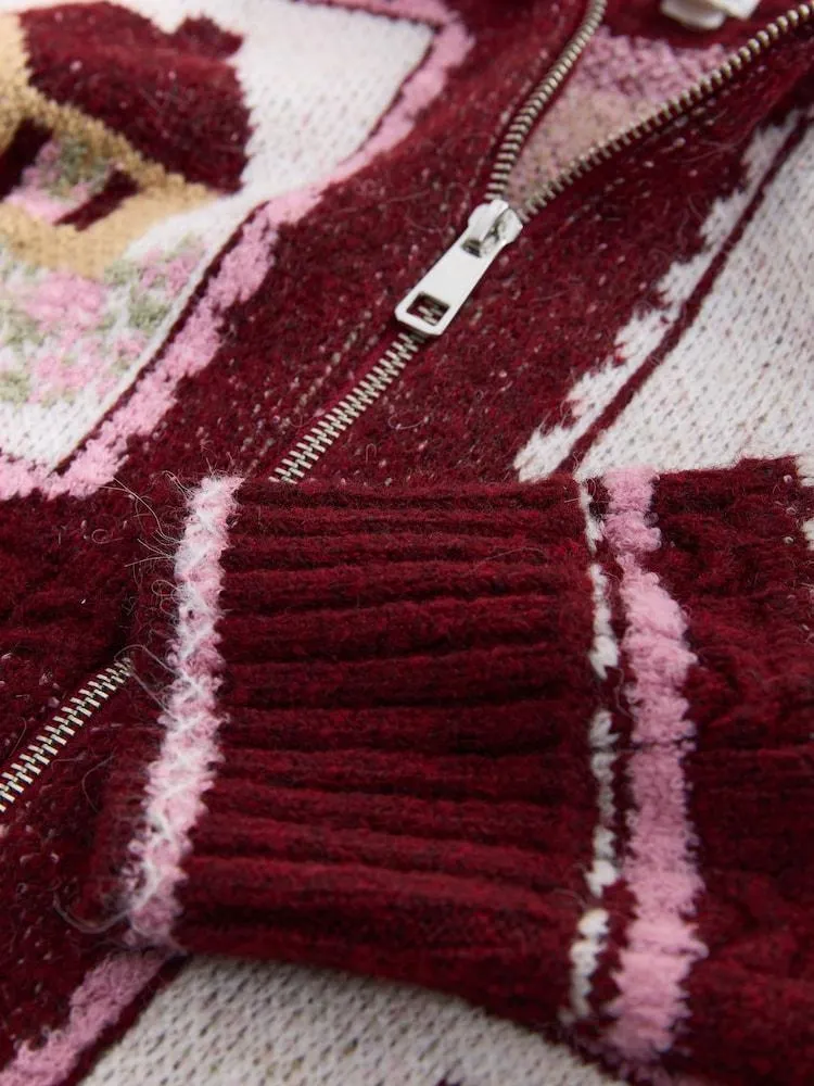 Beerenrosa - House Knit Cottage Cardigan