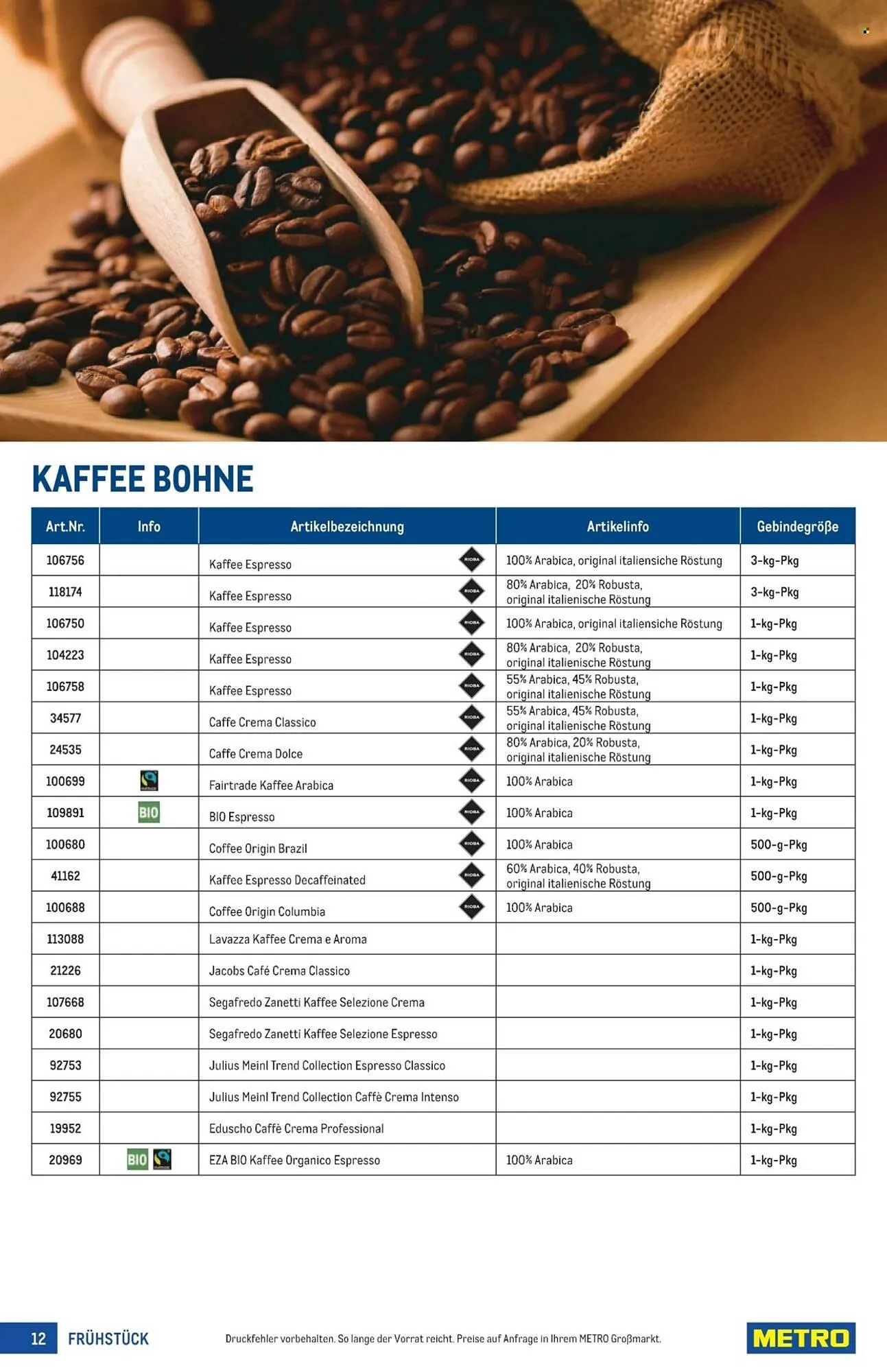 Metro Flugblatt von 23. September bis 24. Februar 2026 - Flugblätt seite  12
