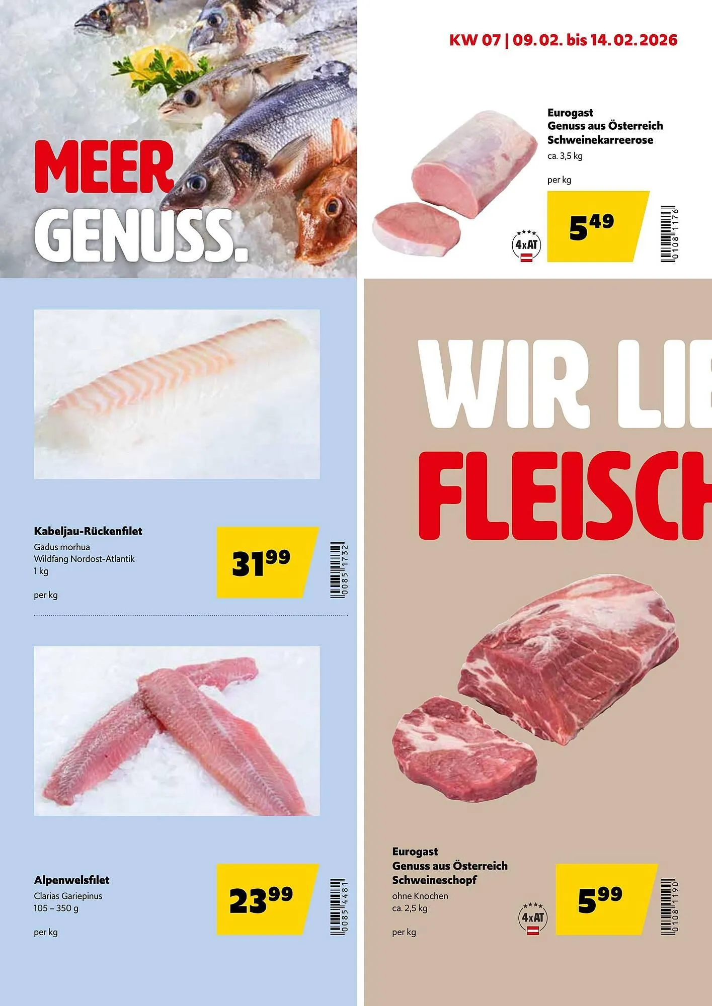 Eurogast Grissemann Flugblatt von 9. Februar bis 21. Februar 2026 - Flugblätt seite  4