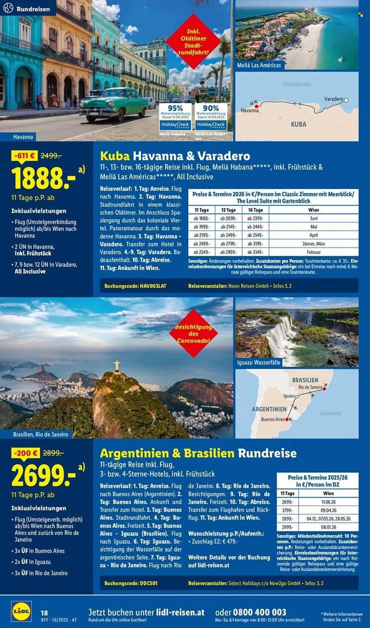 Lidl Flugblatt von 13. Oktober bis 15. November 2025 - Flugblätt seite  18