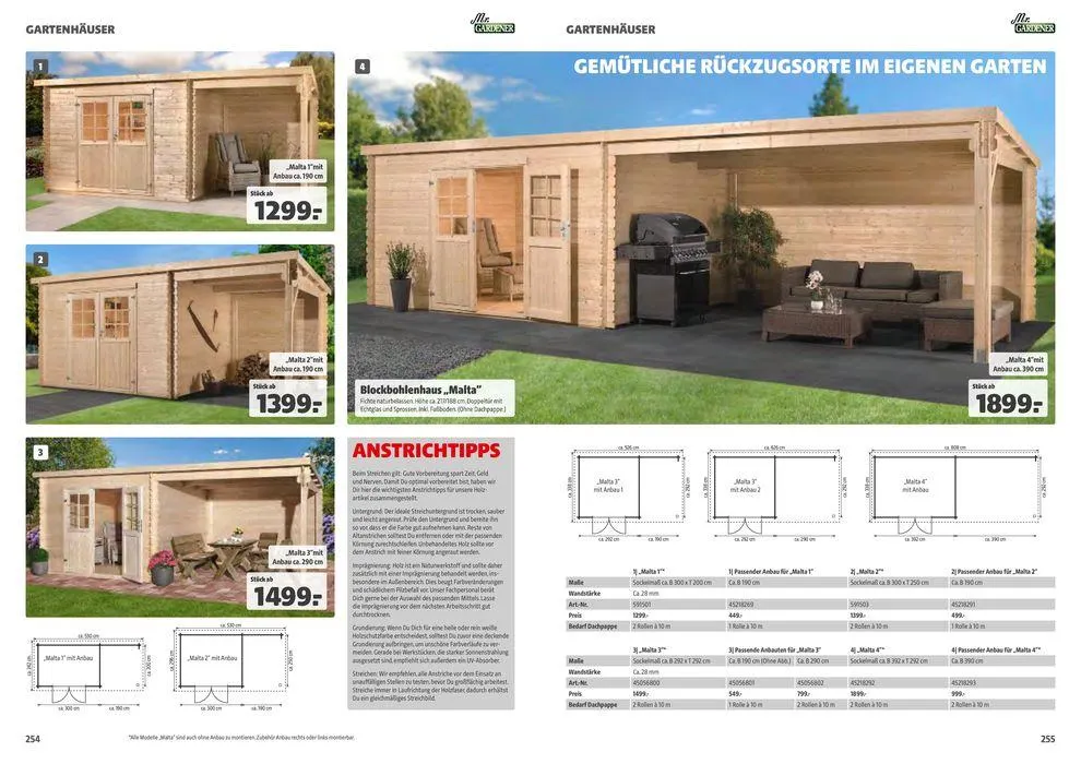 Hagebau flugblatt von 1. März bis 31. Dezember 2024 - Flugblätt seite  128