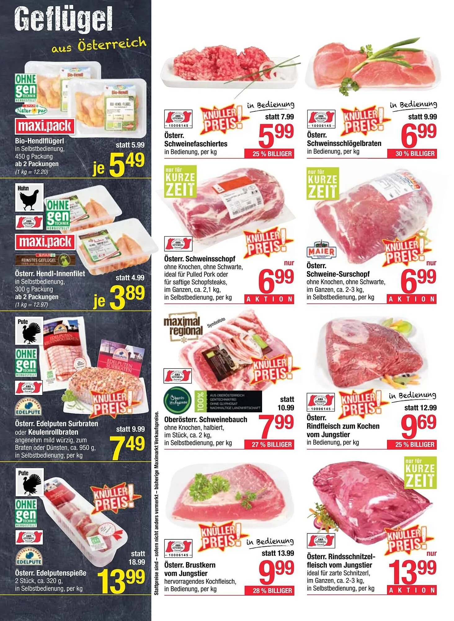 Maximarkt Flugblatt von 1. Oktober bis 7. Oktober 2023 - Flugblätt seite 4