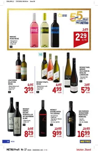 METRO Flugblatt - Profi von 6. August bis 19. August 2026 - Flugblätt seite 38