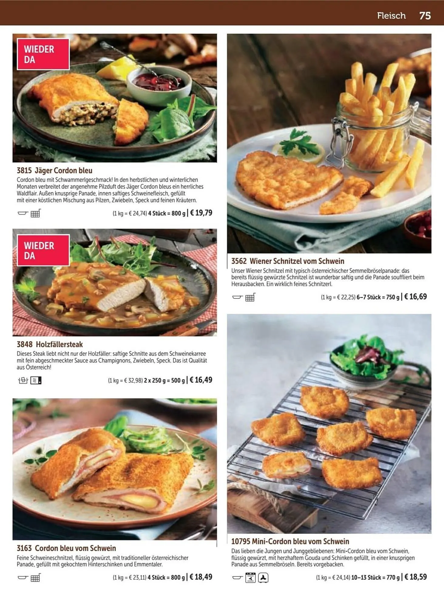 Bofrost Katalog von 13. September bis 6. März 2026 - Flugblätt seite 75