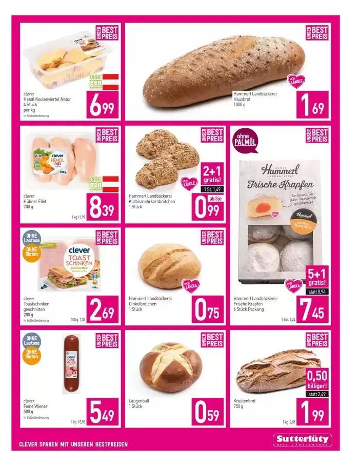 Sutterlüty flugblatt von 30. Jänner bis 5. Februar 2025 - Flugblätt seite  3