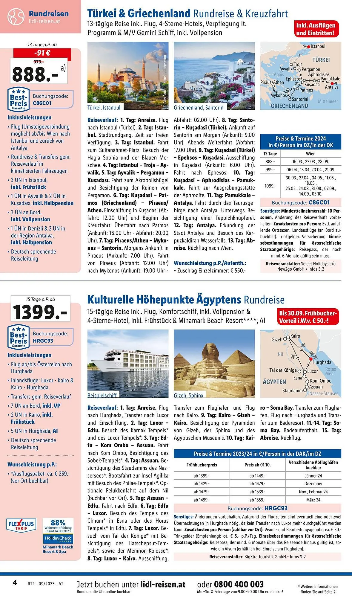 Lidl Flugblatt von 13. September bis 30. September 2023 - Flugblätt seite 4