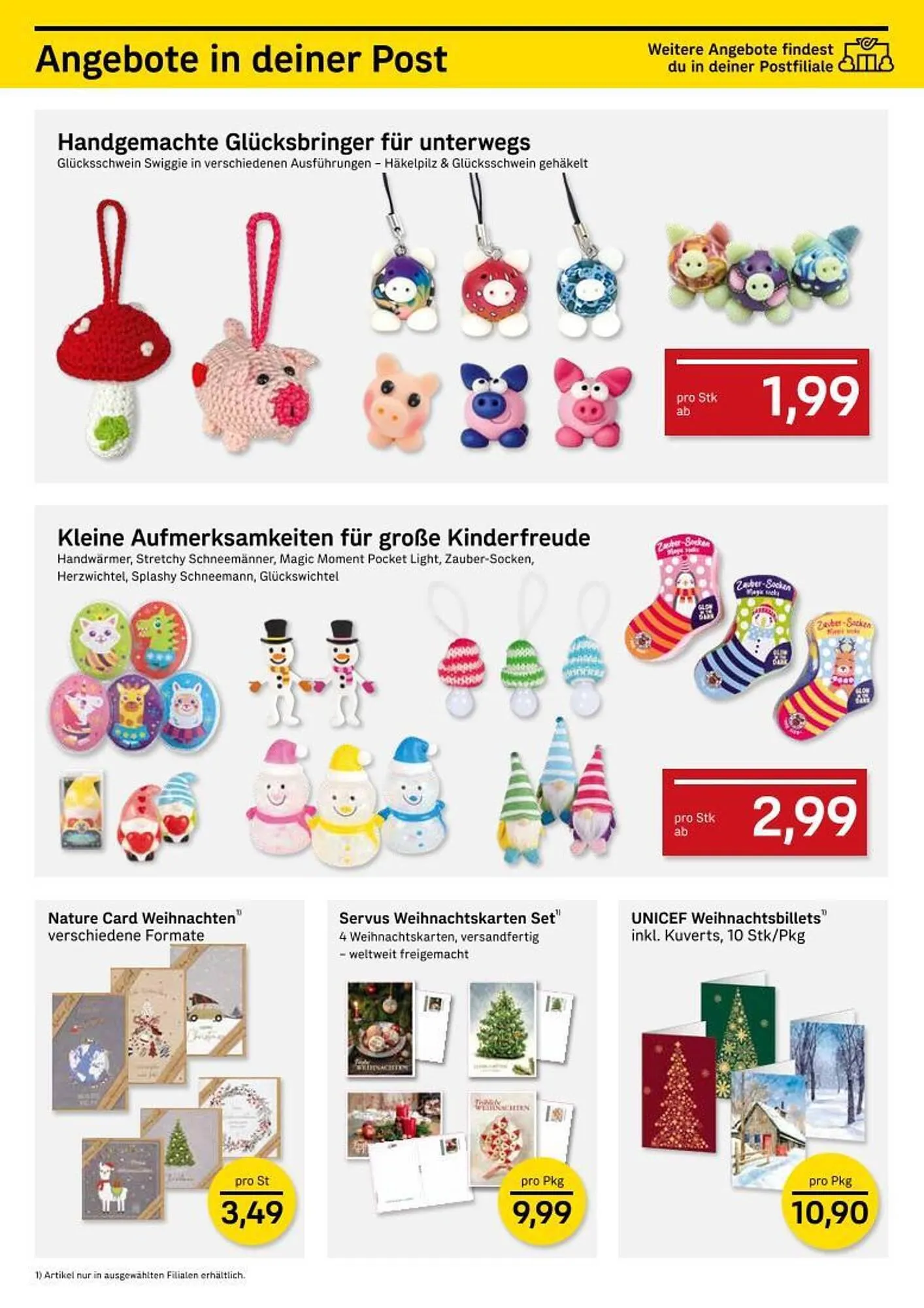 Post Flugblatt von 2. Dezember bis 22. Dezember 2024 - Flugblätt seite 2