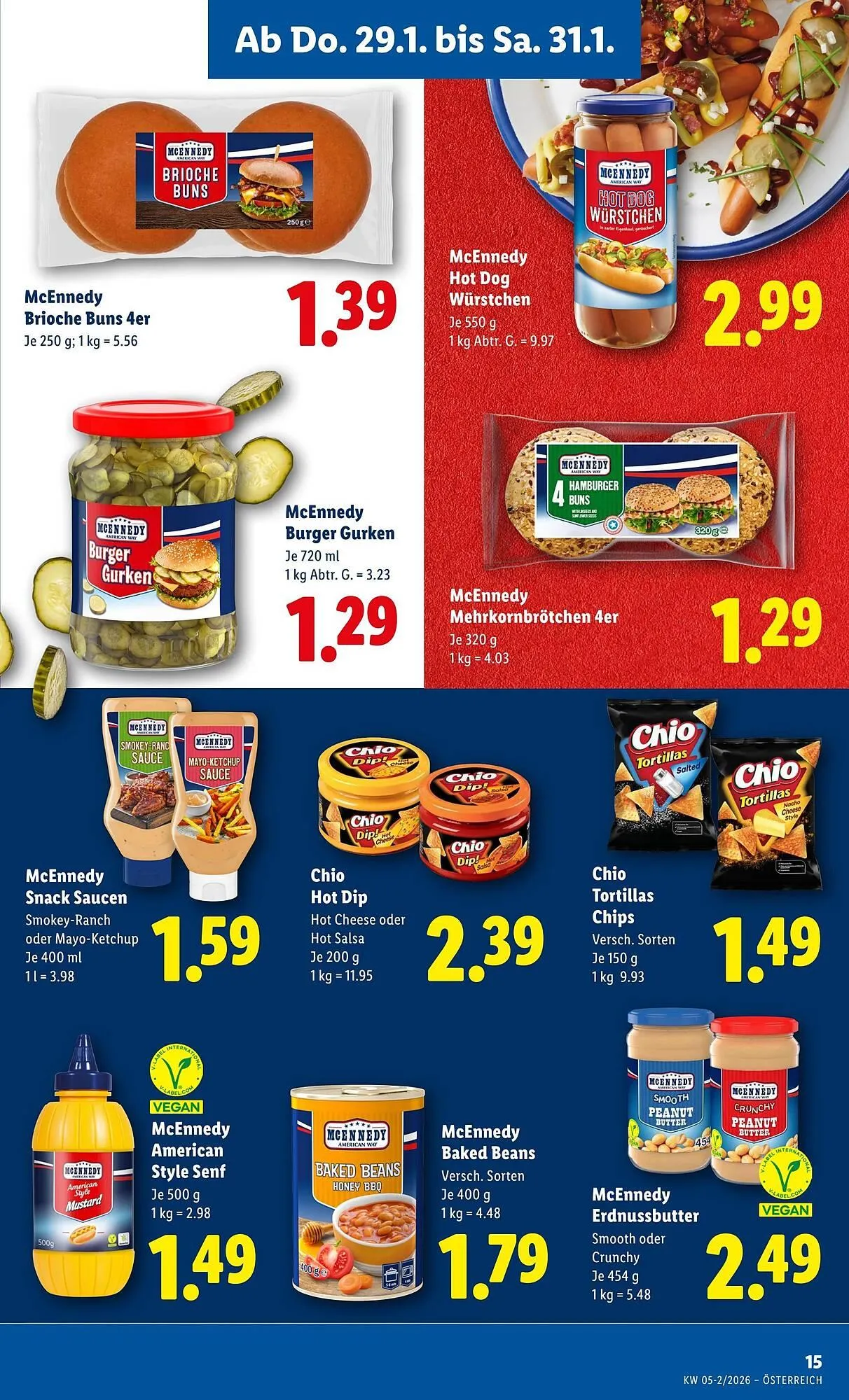 Lidl Flugblatt von 29. Jänner bis 5. Februar 2026 - Flugblätt seite  17