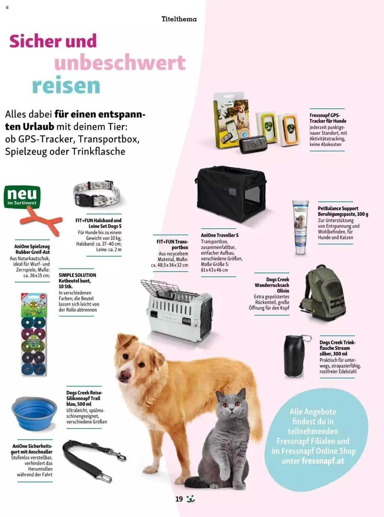 Fressnapf Friends 03/24 von 1. April bis 31. Dezember 2024 - Flugblätt seite  19