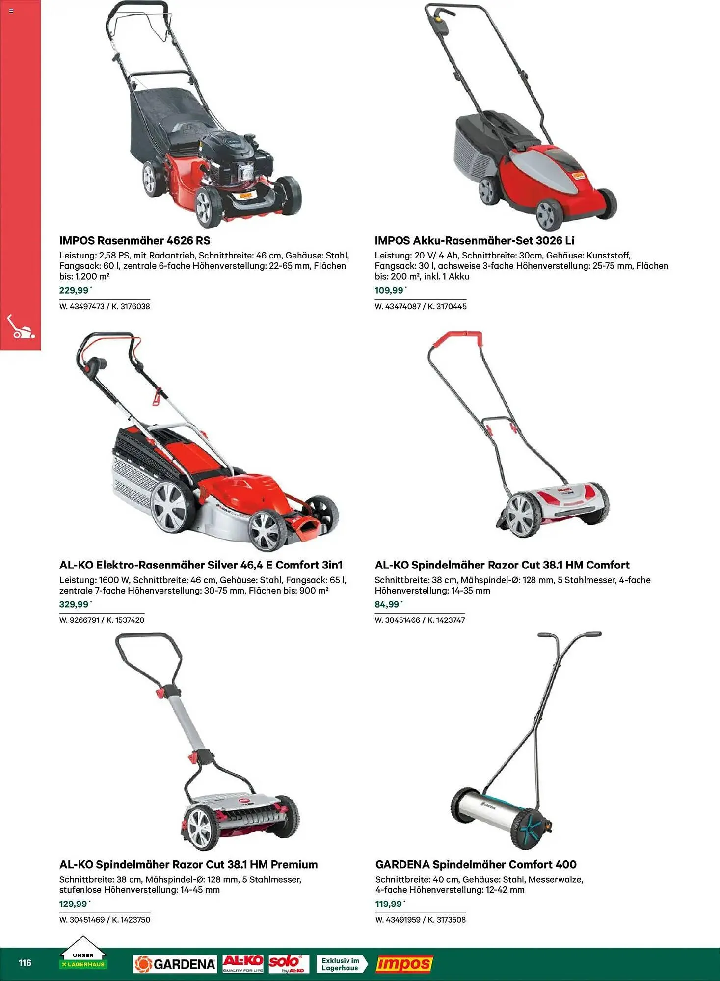Lagerhaus Flugblatt von 22. Februar bis 31. Mai 2026 - Flugblätt seite 116