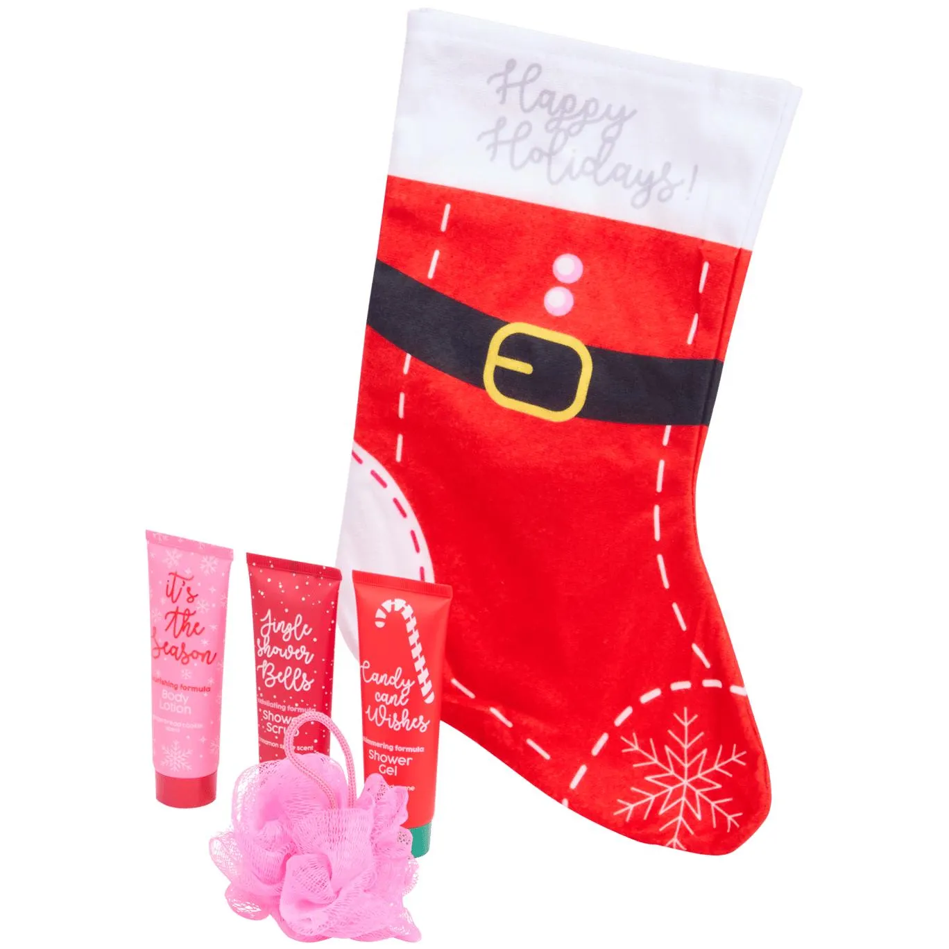 Dárková sada ve vánoční ponožce