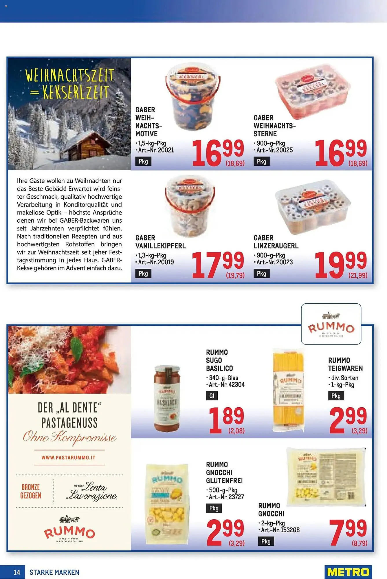 Metro Flugblatt von 13. November bis 26. November 2025 - Flugblätt seite 14