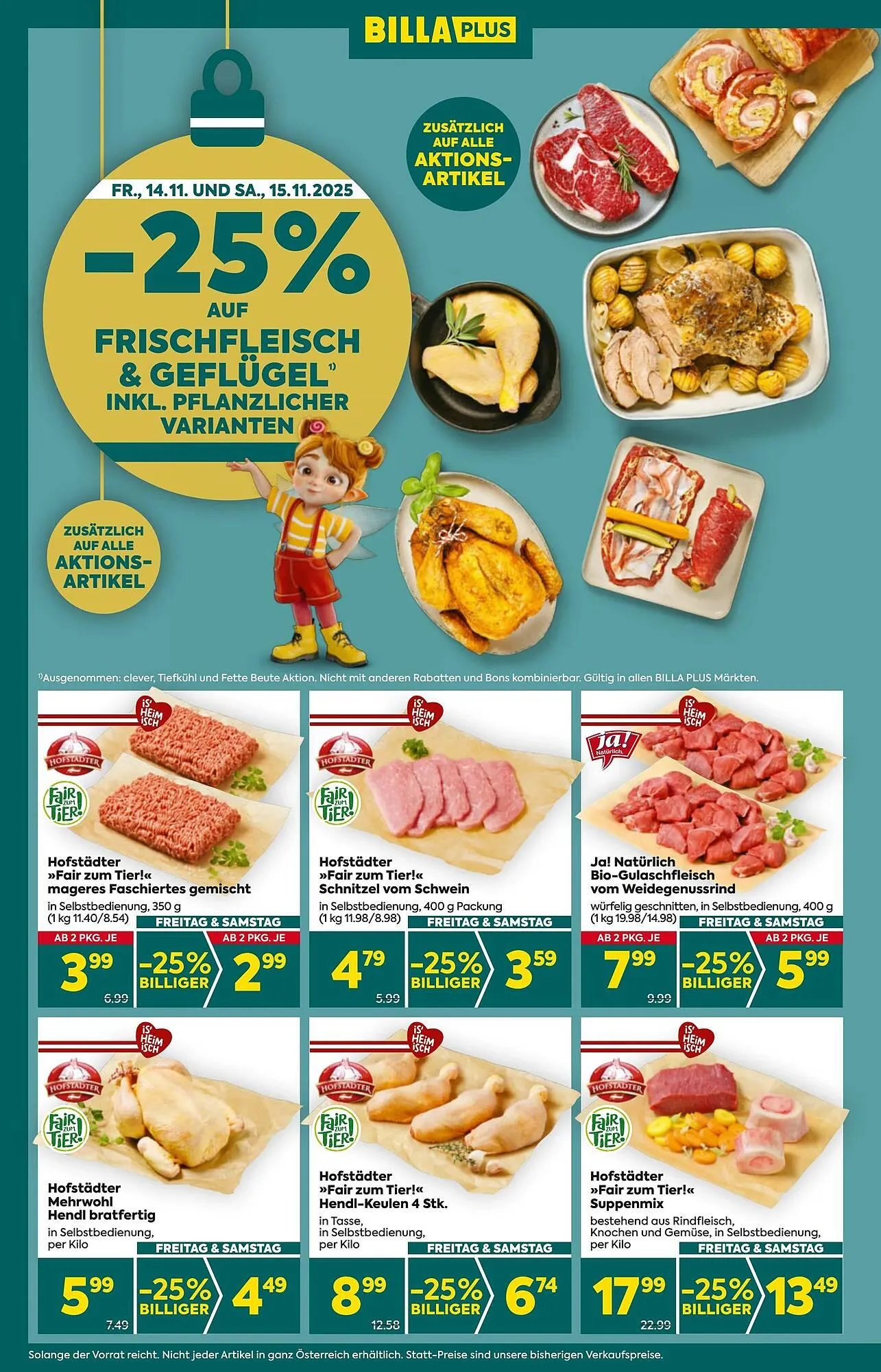 Billa Corso Flugblatt von 13. November bis 19. November 2025 - Flugblätt seite 2