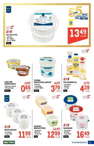 METRO Flugblatt Food - Profi von 11. Juni bis 24. Juni 2026 - Flugblätt seite 31