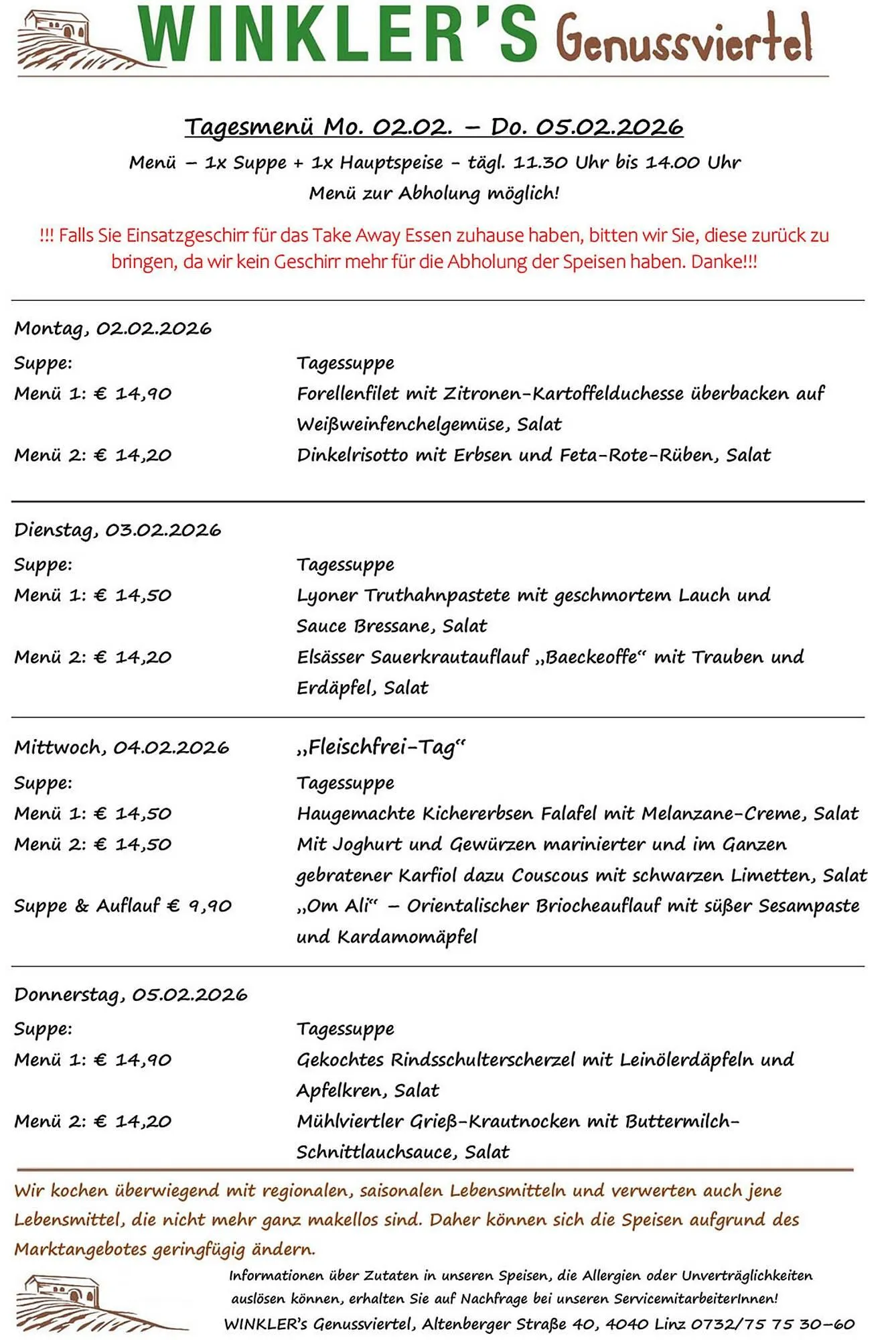 Winkler Markt Flugblatt - 1