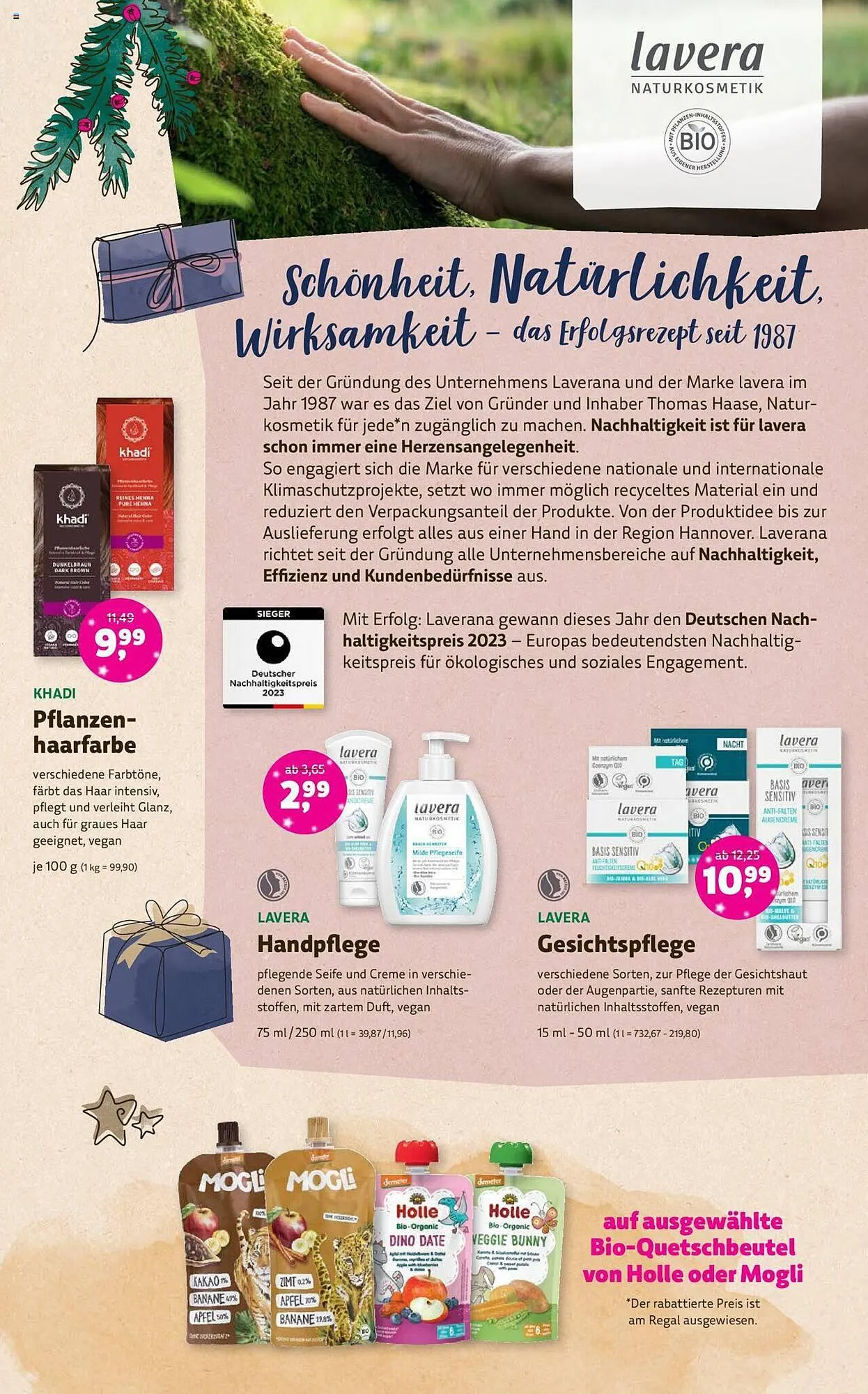 Denn's Biomarkt Flugblatt von 22. November bis 5. Dezember 2023 - Flugblätt seite 13