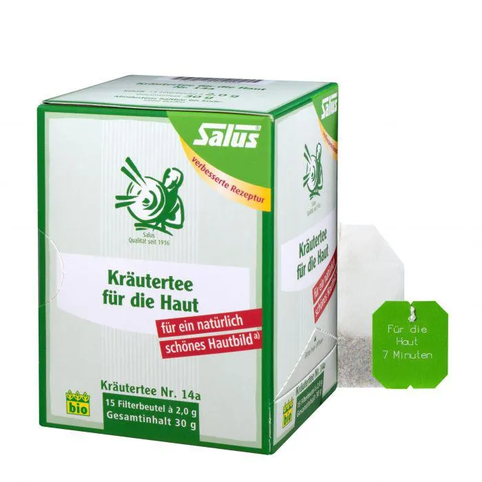 Salus® Kräutertee Haut Nr. 14a bio 15 FB 30g