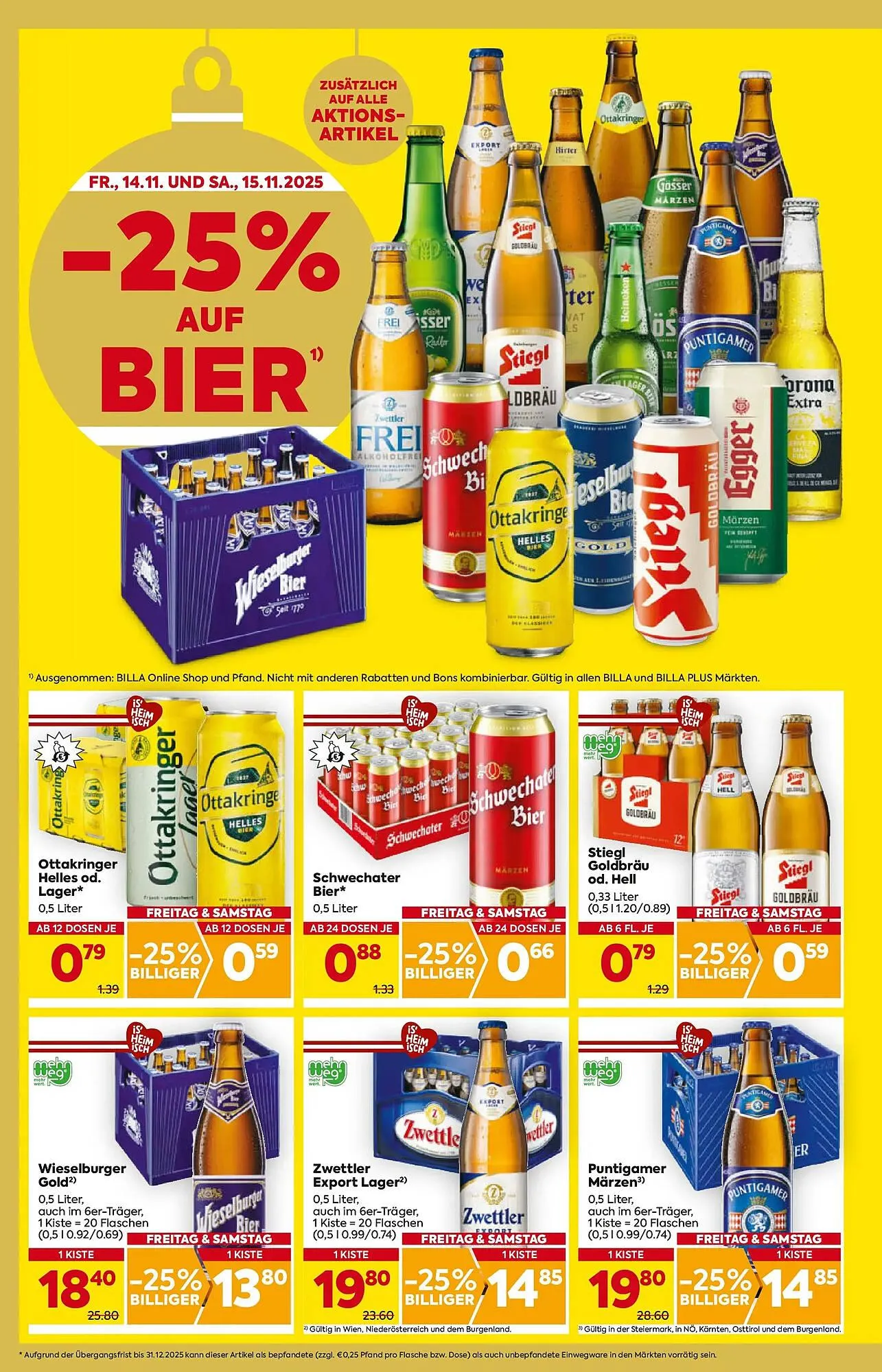 Billa Flugblatt von 13. November bis 19. November 2025 - Flugblätt seite 2