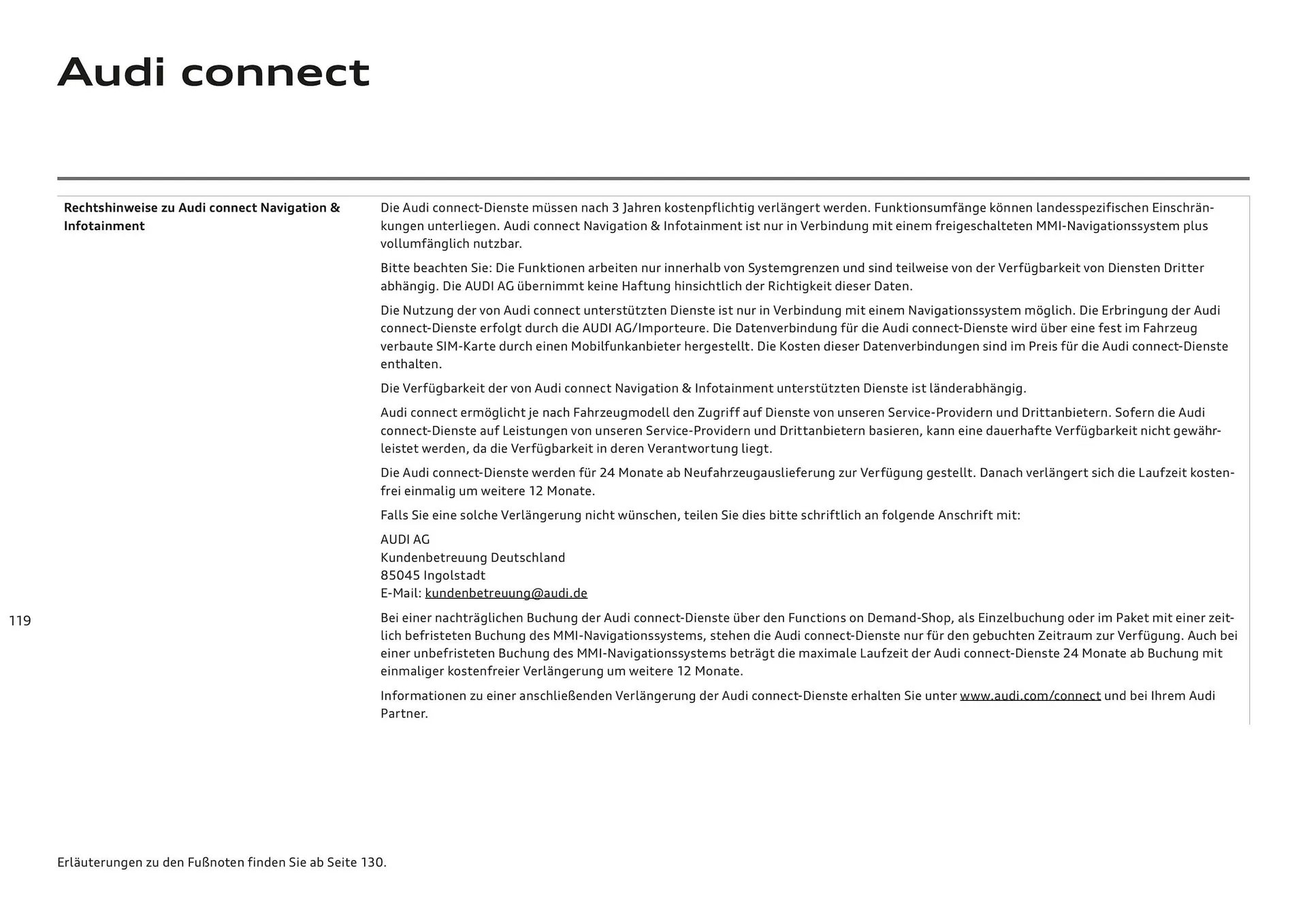 Audi Flugblatt von 20. November bis 22. Juli 2026 - Flugblätt seite  119