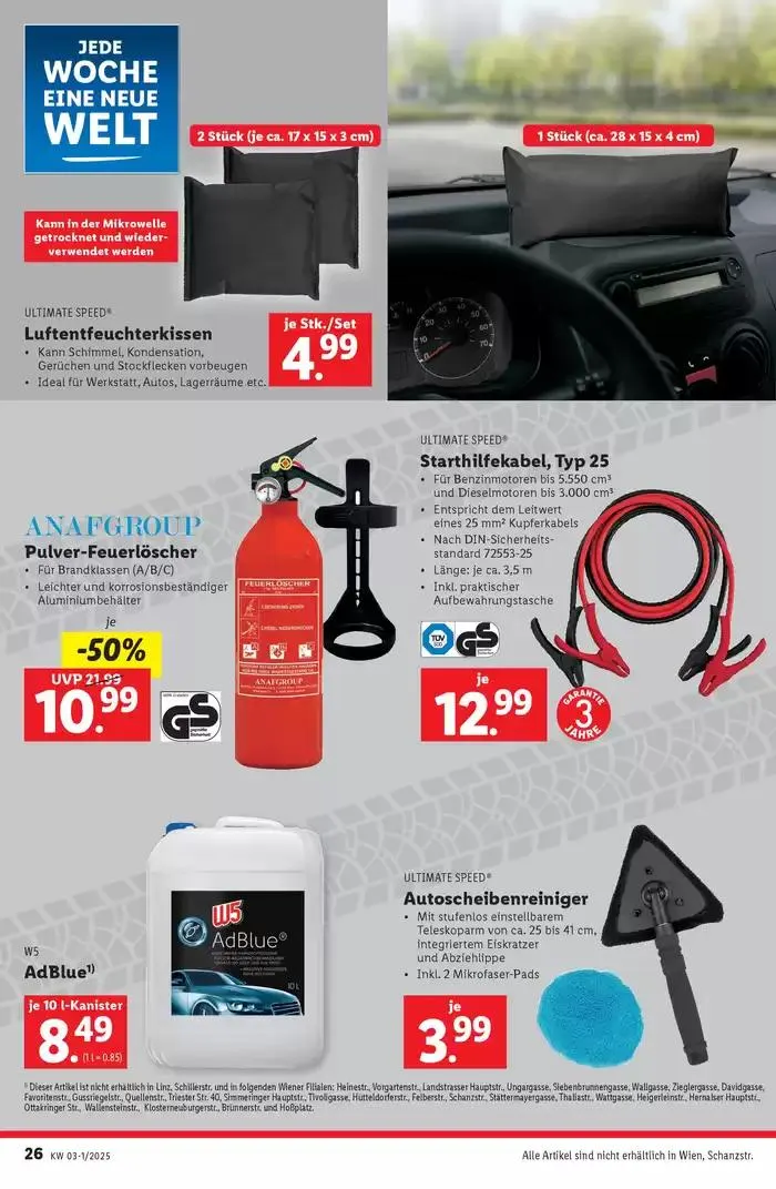 Exklusive Deals und Schnäppchen von 9. Jänner bis 15. Jänner 2025 - Flugblätt seite 28