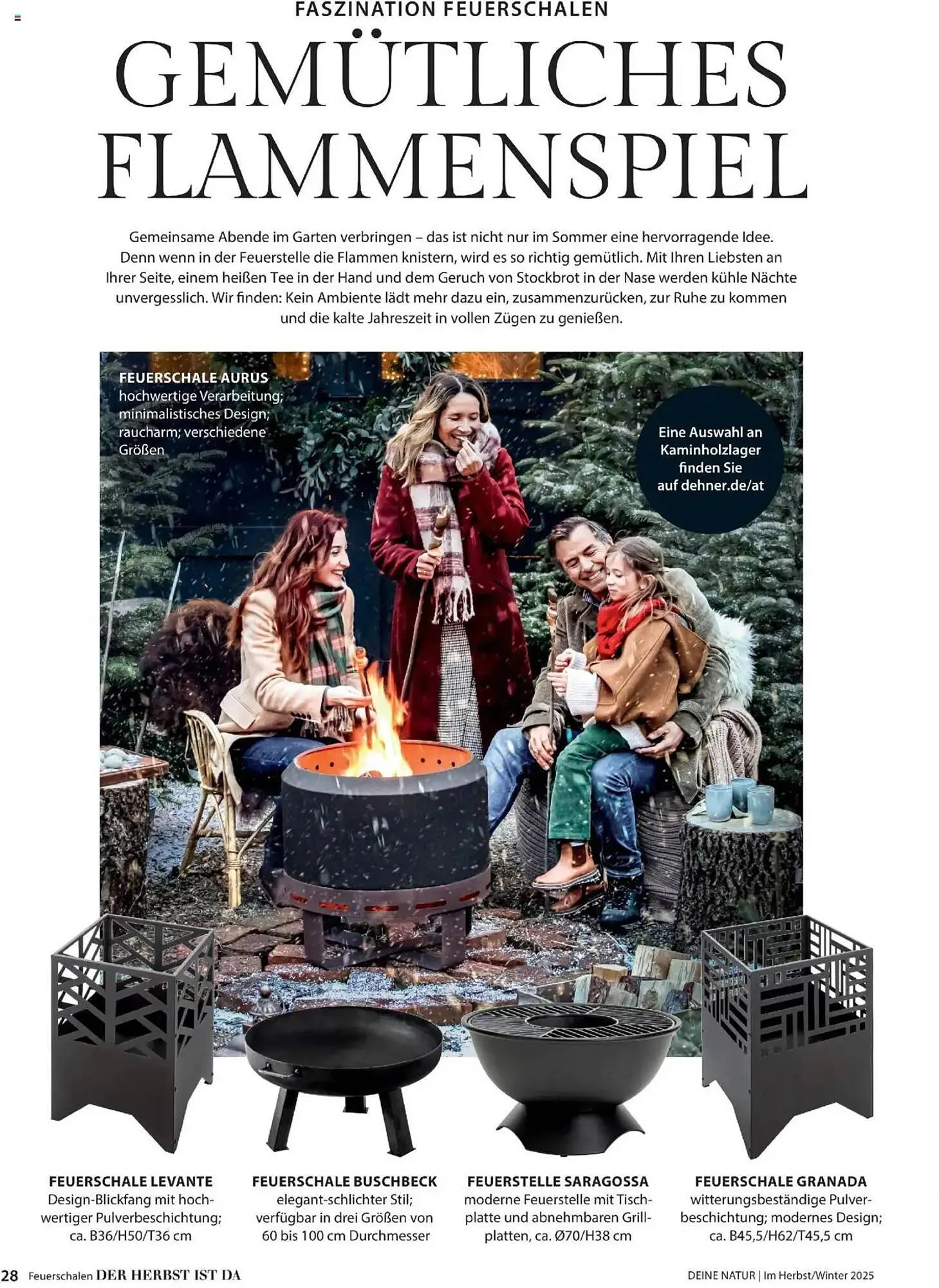 Dehner Flugblatt von 10. Oktober bis 30. November 2025 - Flugblätt seite 28